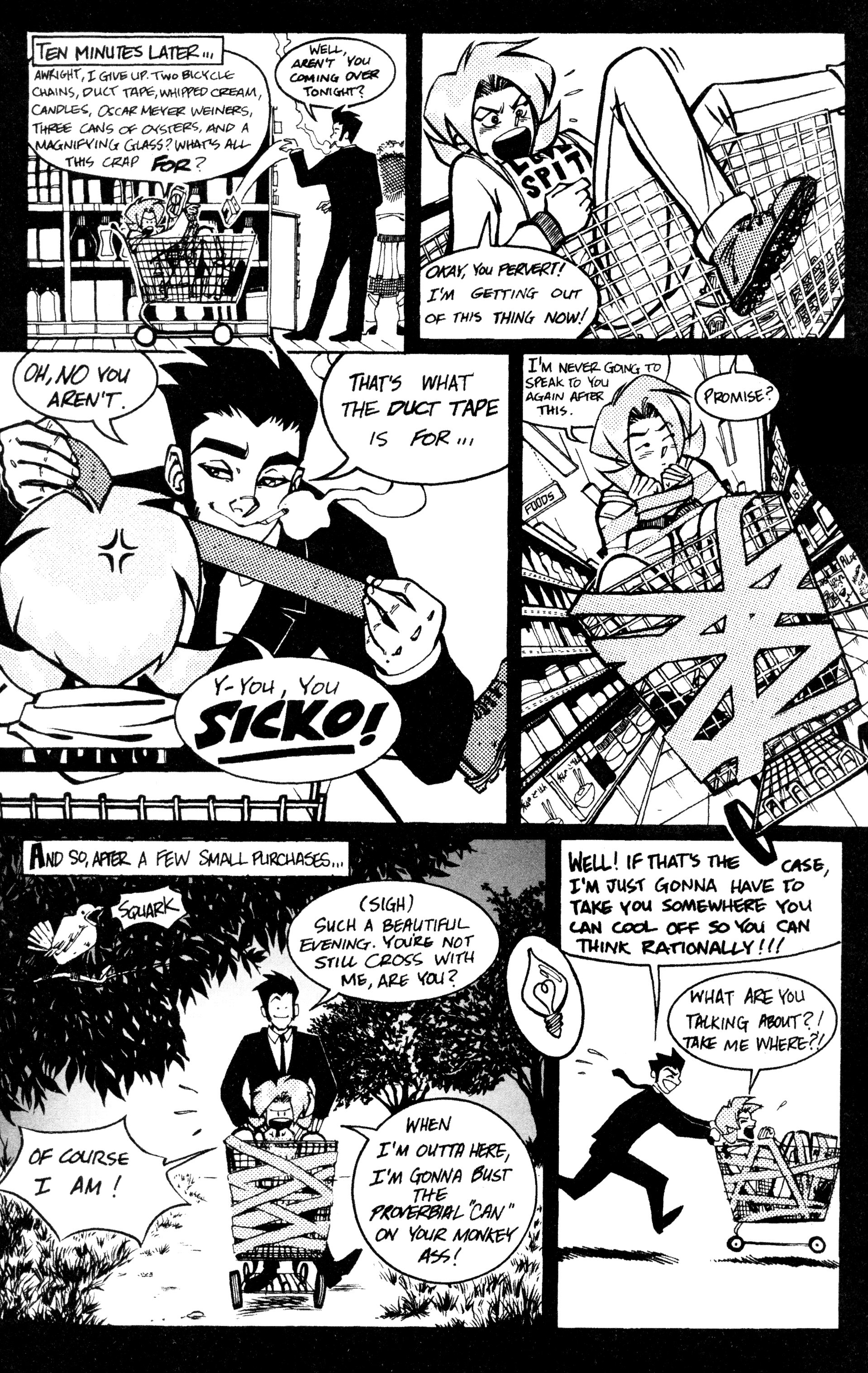 Read online Action Girl Comics comic -  Issue #18 - 20