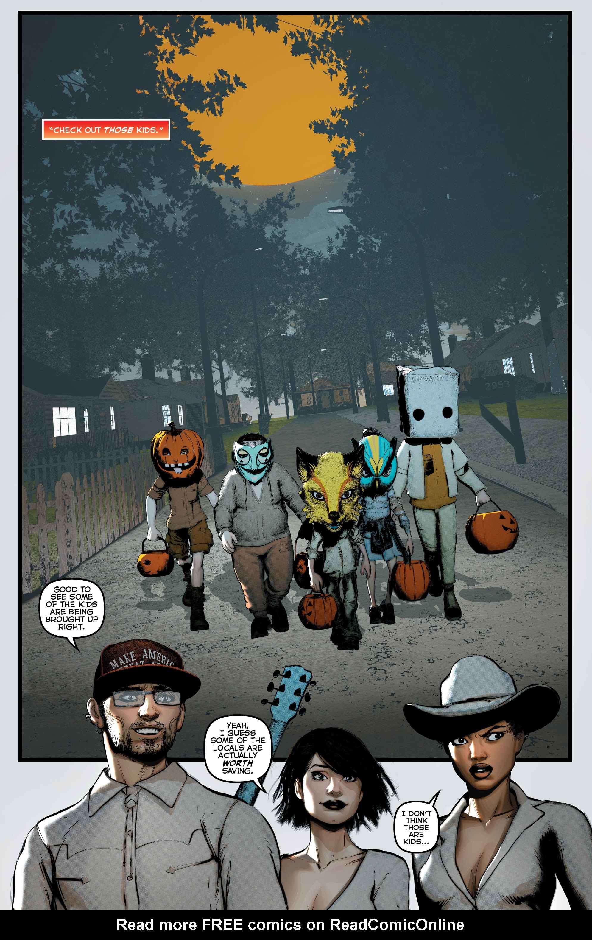 Read online The Marked comic -  Issue # _Halloween Special - 24
