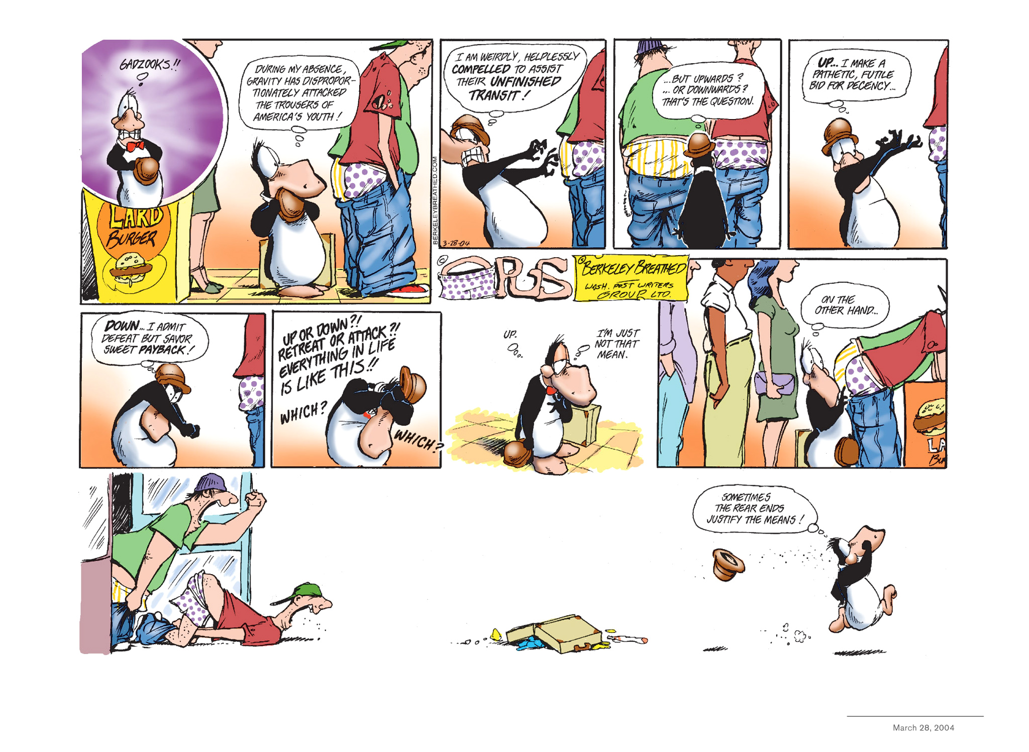 Read online Opus Complete Sunday Strips From 2003-2008 comic -  Issue # TPB (Part 1) - 25