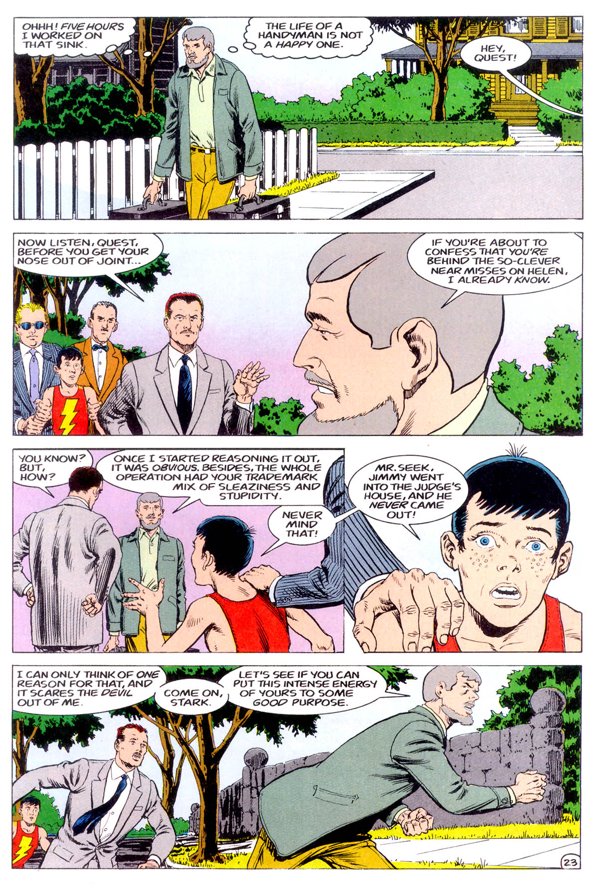 Read online Jonny Quest comic -  Issue #9 - 26