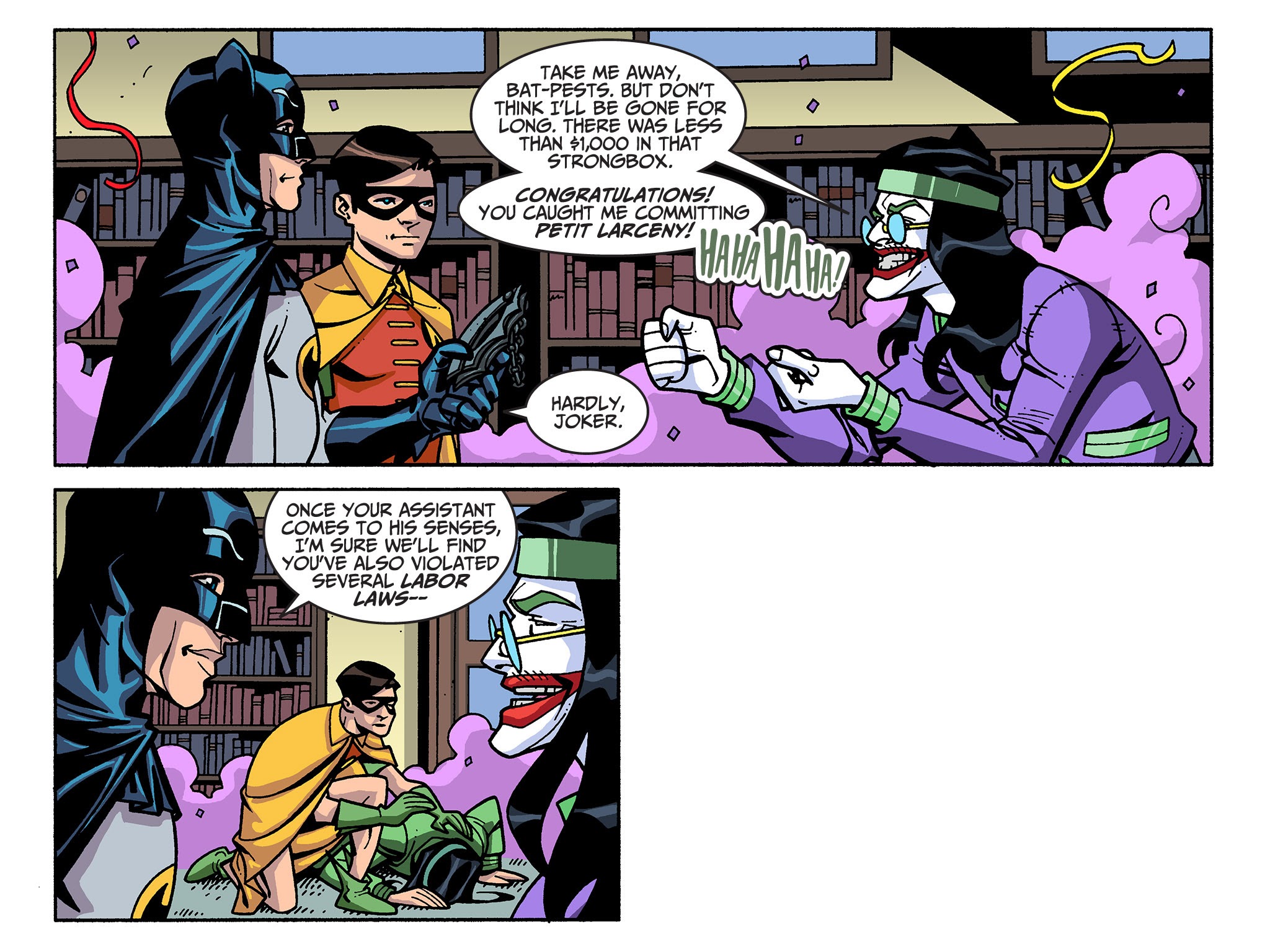 Read online Batman '66 [I] comic -  Issue #21 - 121