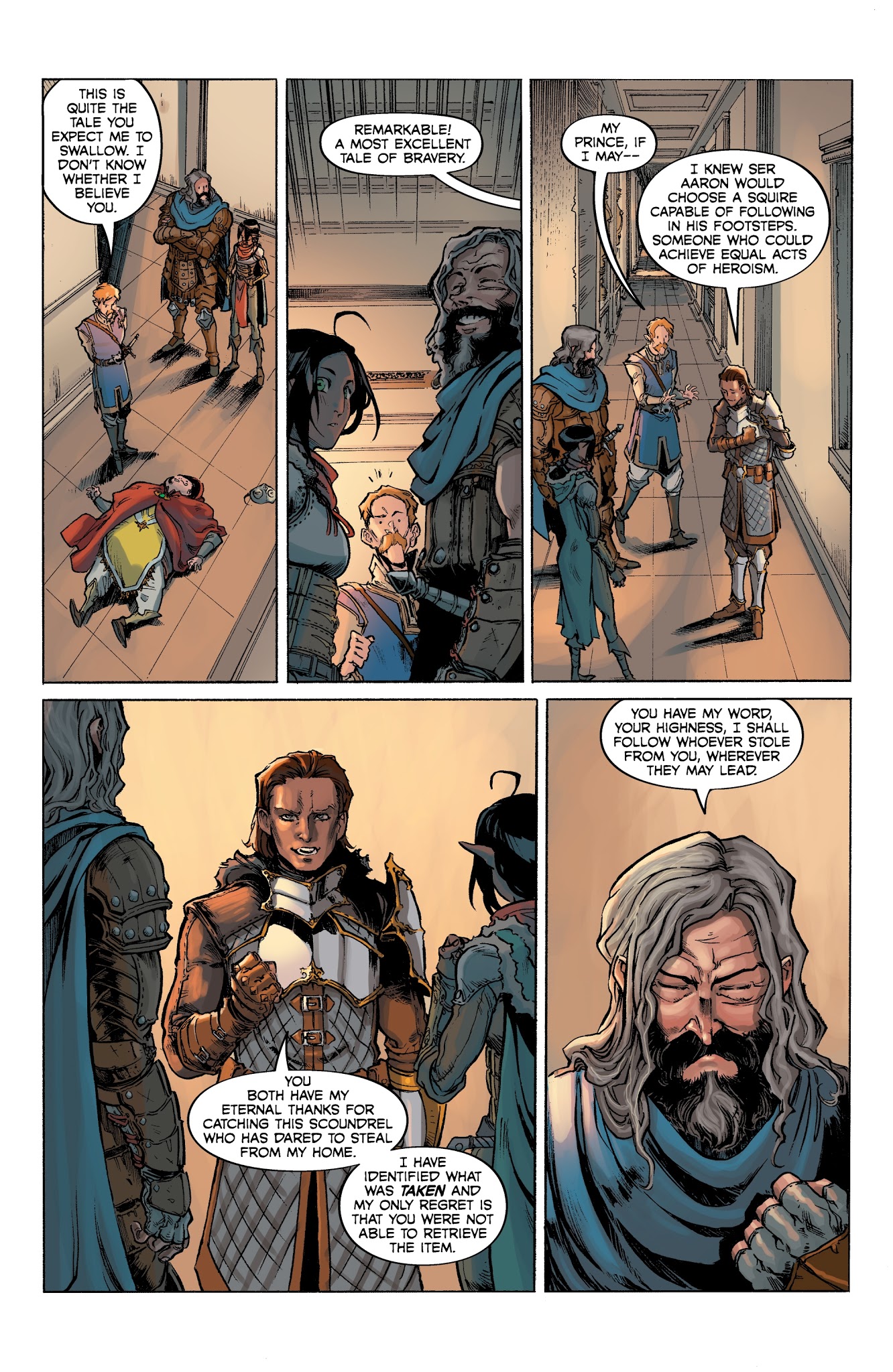 Read online Dragon Age: Knight Errant comic -  Issue #5 - 16