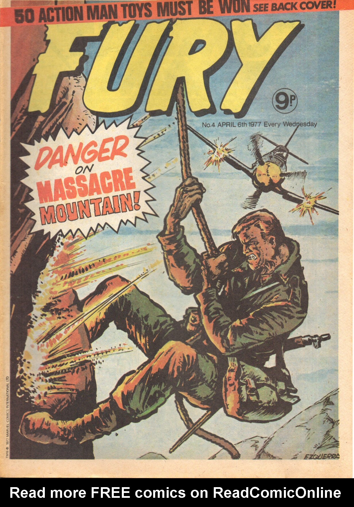 Read online Fury (1977) comic -  Issue #4 - 1