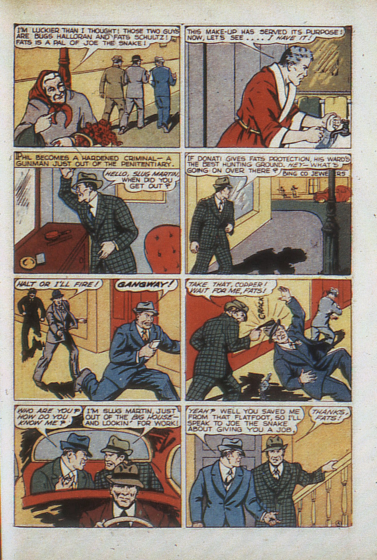 Read online Captain Battle Comics comic -  Issue #1 - 51