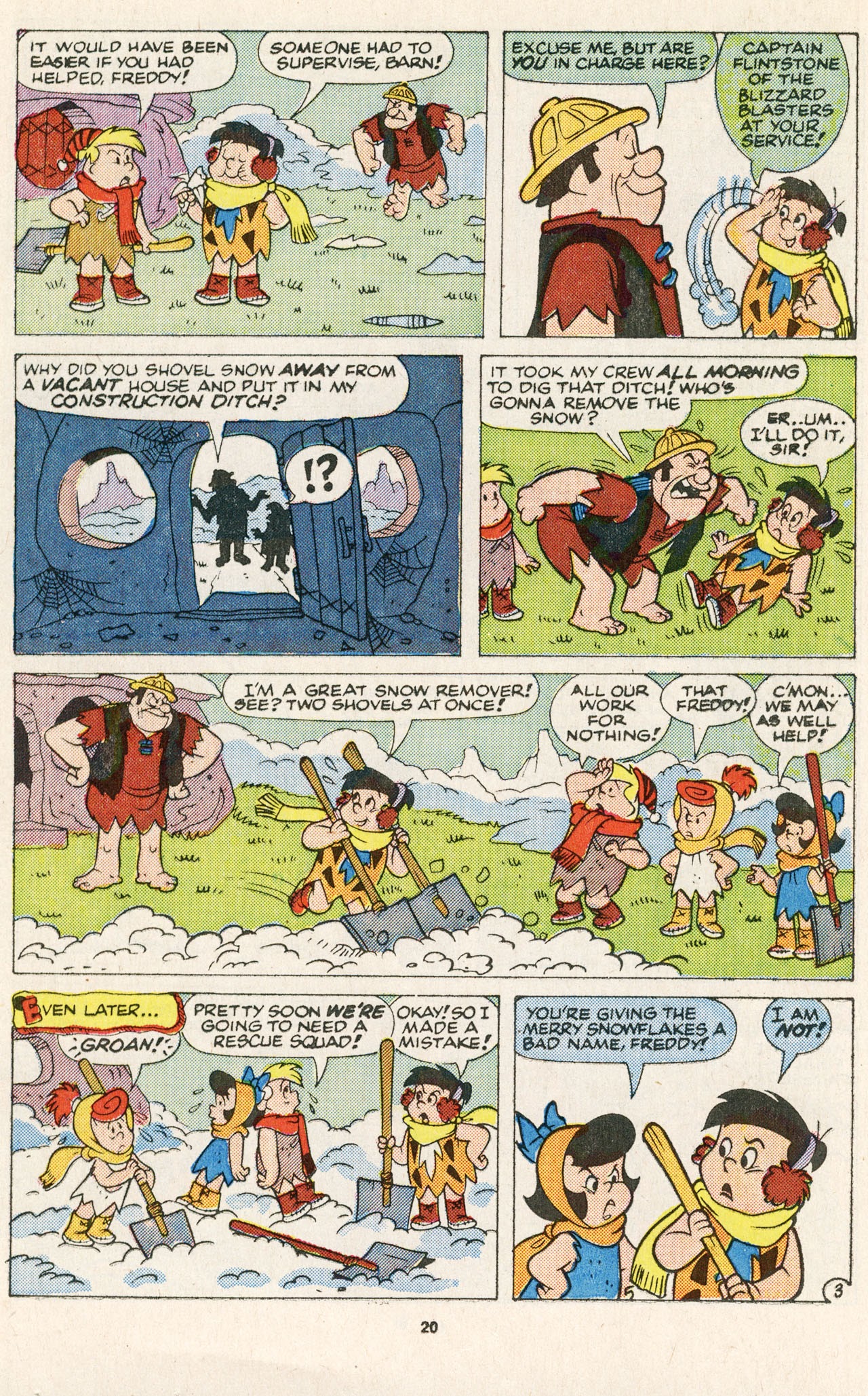 Read online The Flintstone Kids comic -  Issue #11 - 22