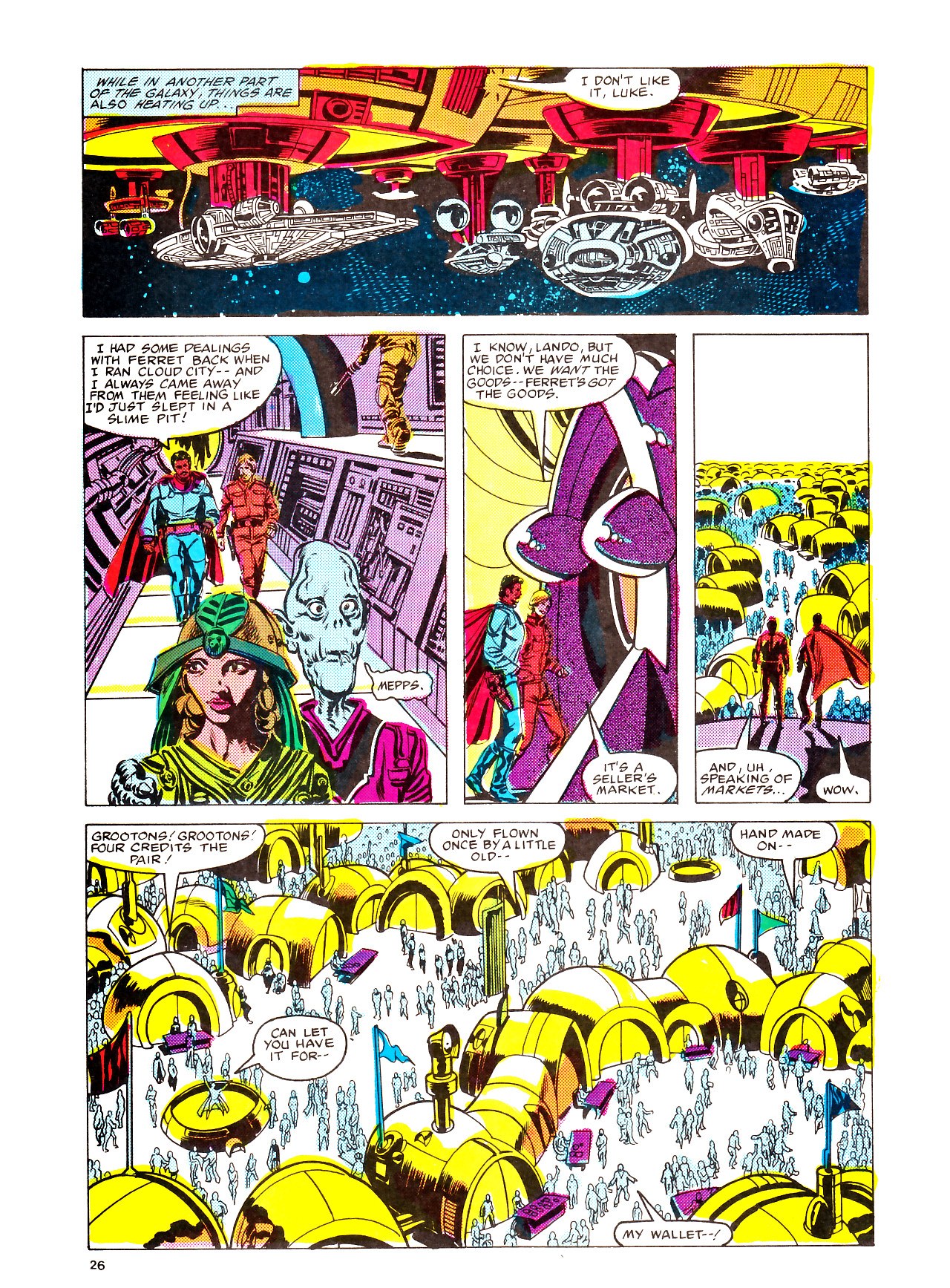 Read online Return of the Jedi comic -  Issue #104 - 26
