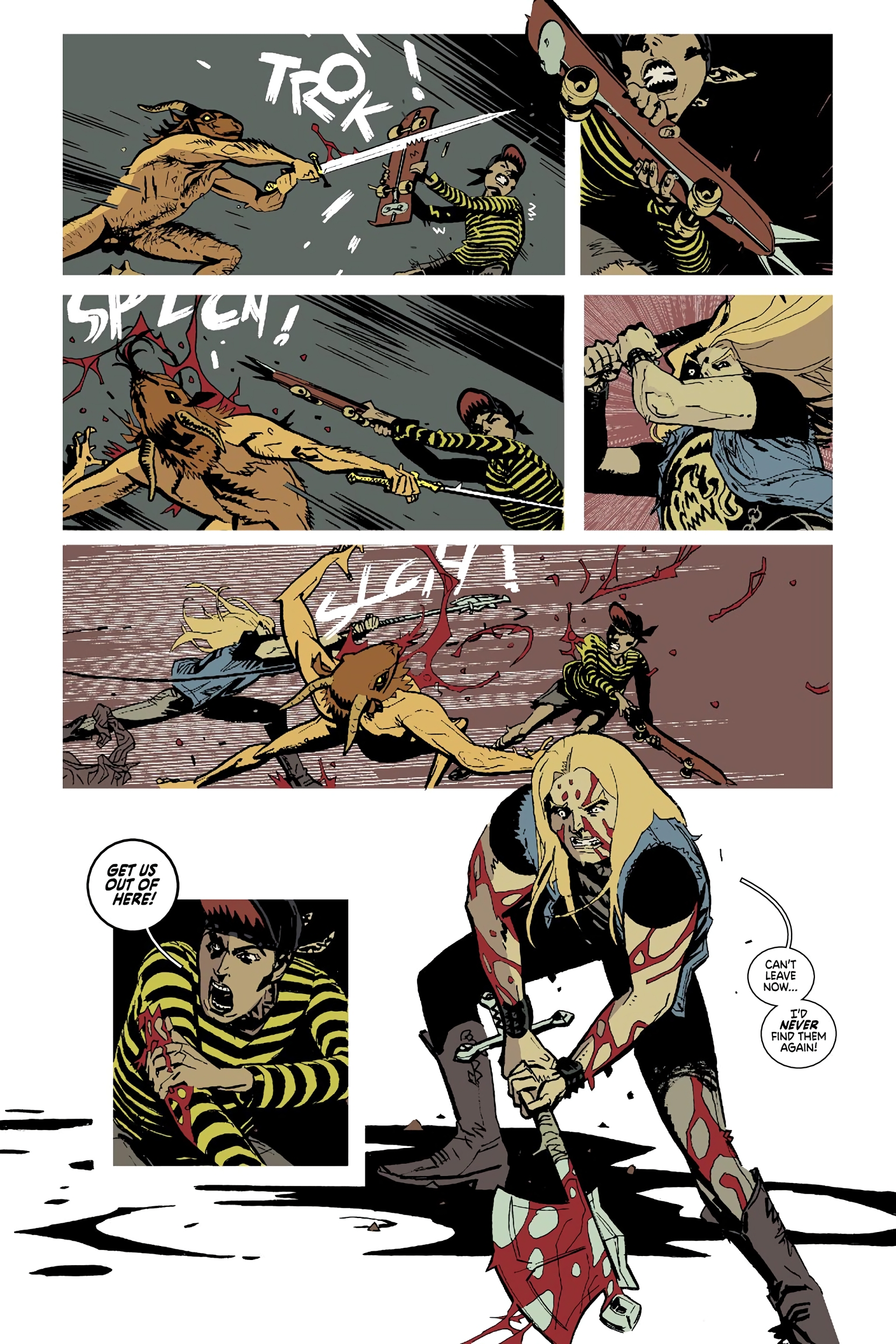 Read online Deadly Class comic -  Issue # _Deluxe Edition Teen Age Riot (Part 3) - 42