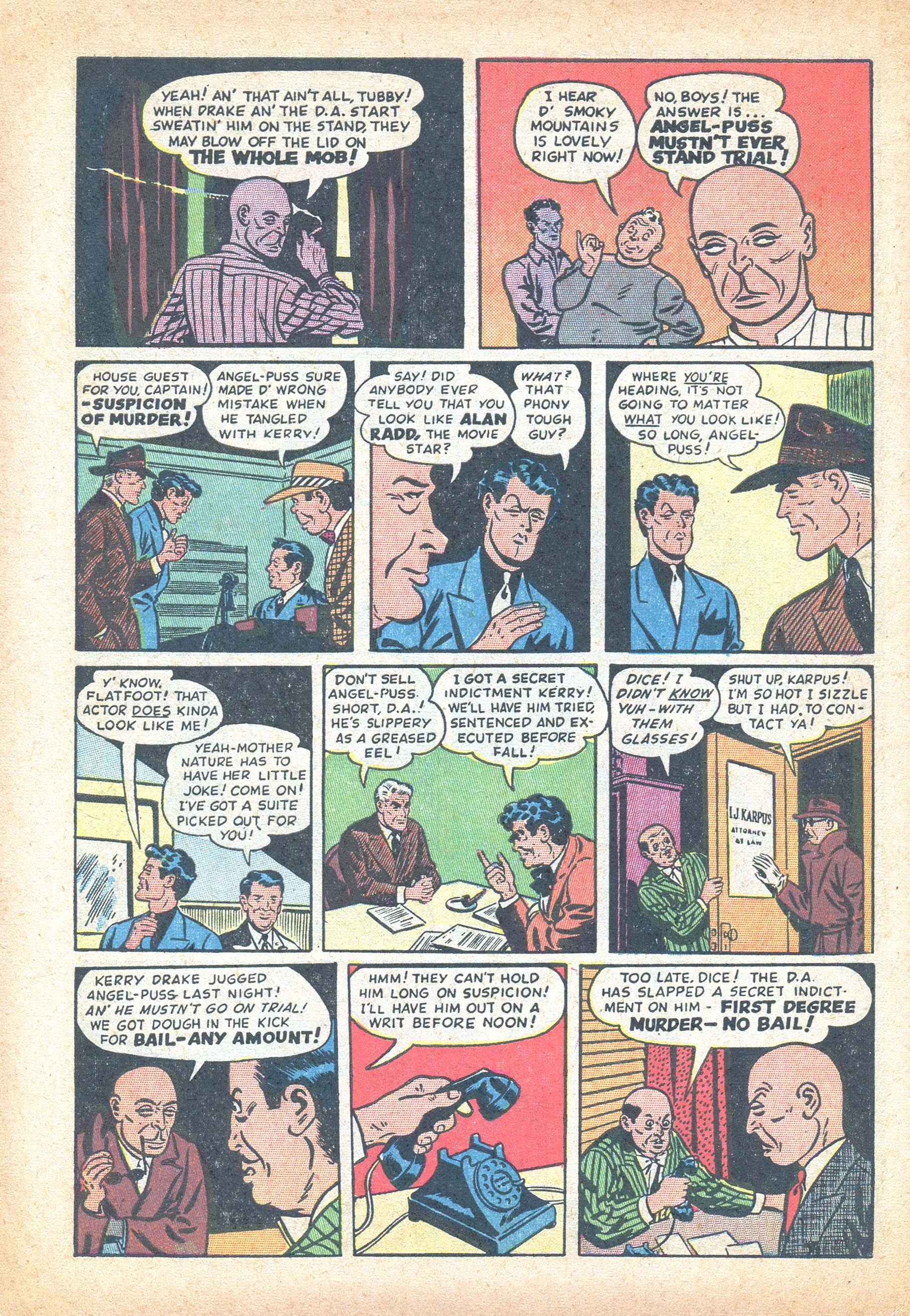 Read online Kerry Drake Detective Cases comic -  Issue #9 - 10