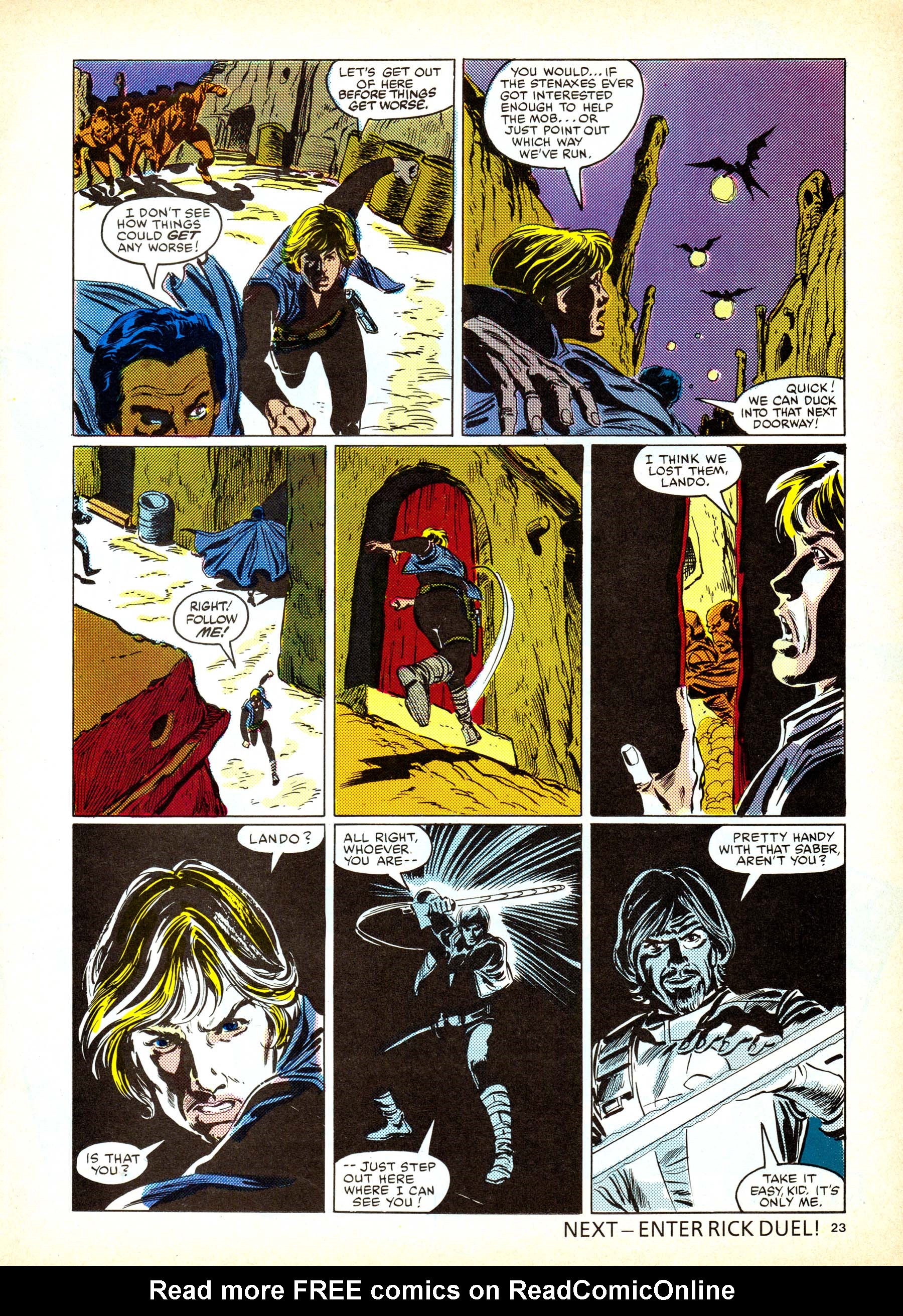 Read online Return of the Jedi comic -  Issue #149 - 22