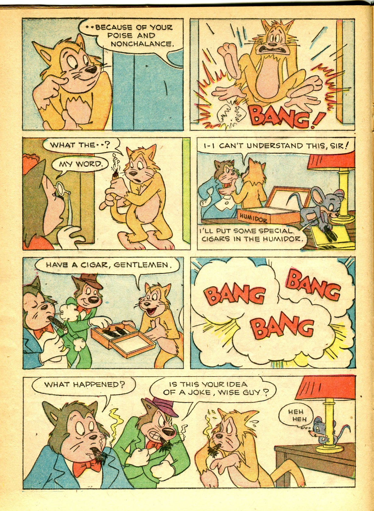 Read online Paul Terry's Mighty Mouse Comics comic -  Issue #63 - 16