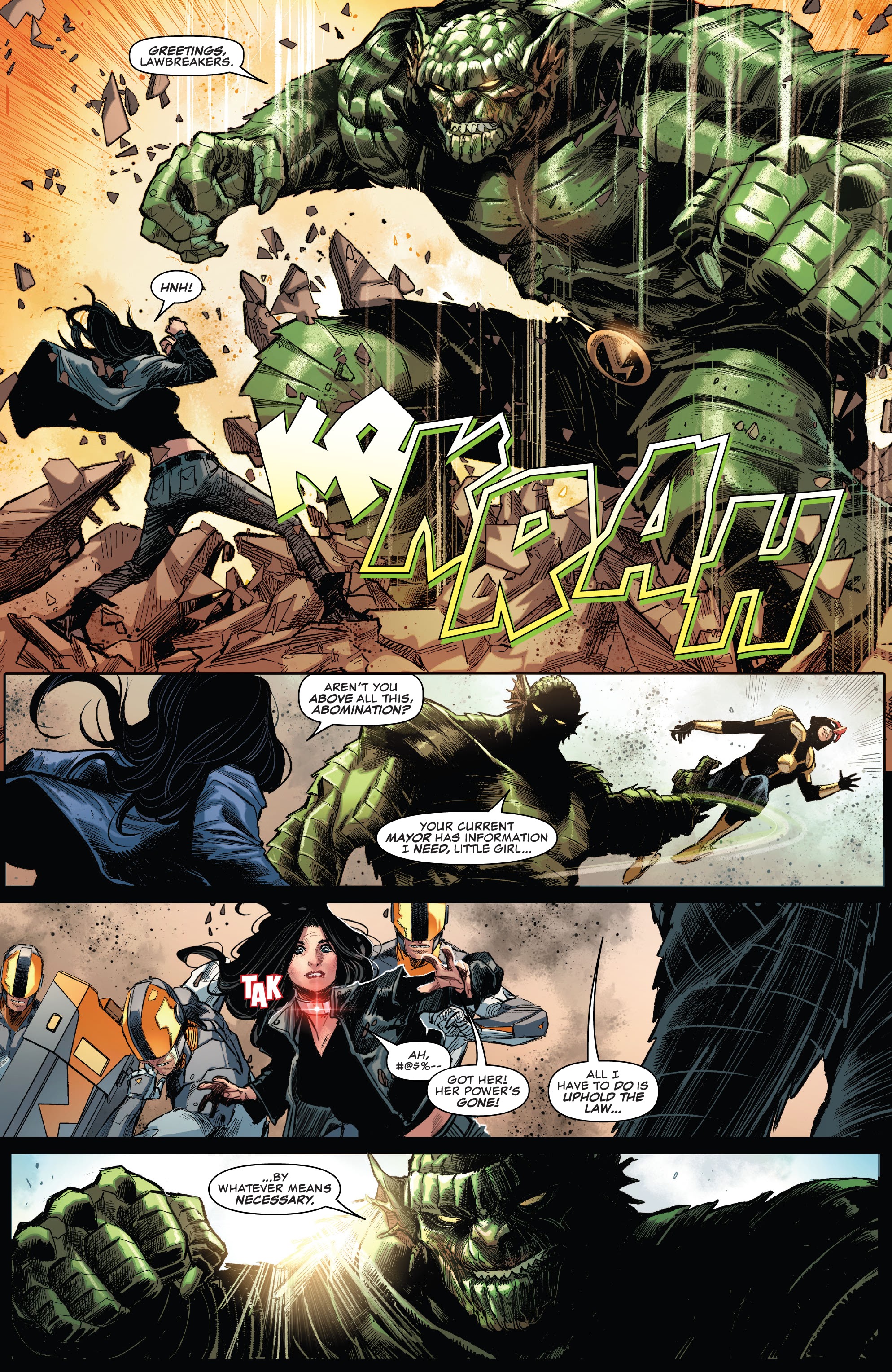 Read online Devil's Reign comic -  Issue #5 - 8