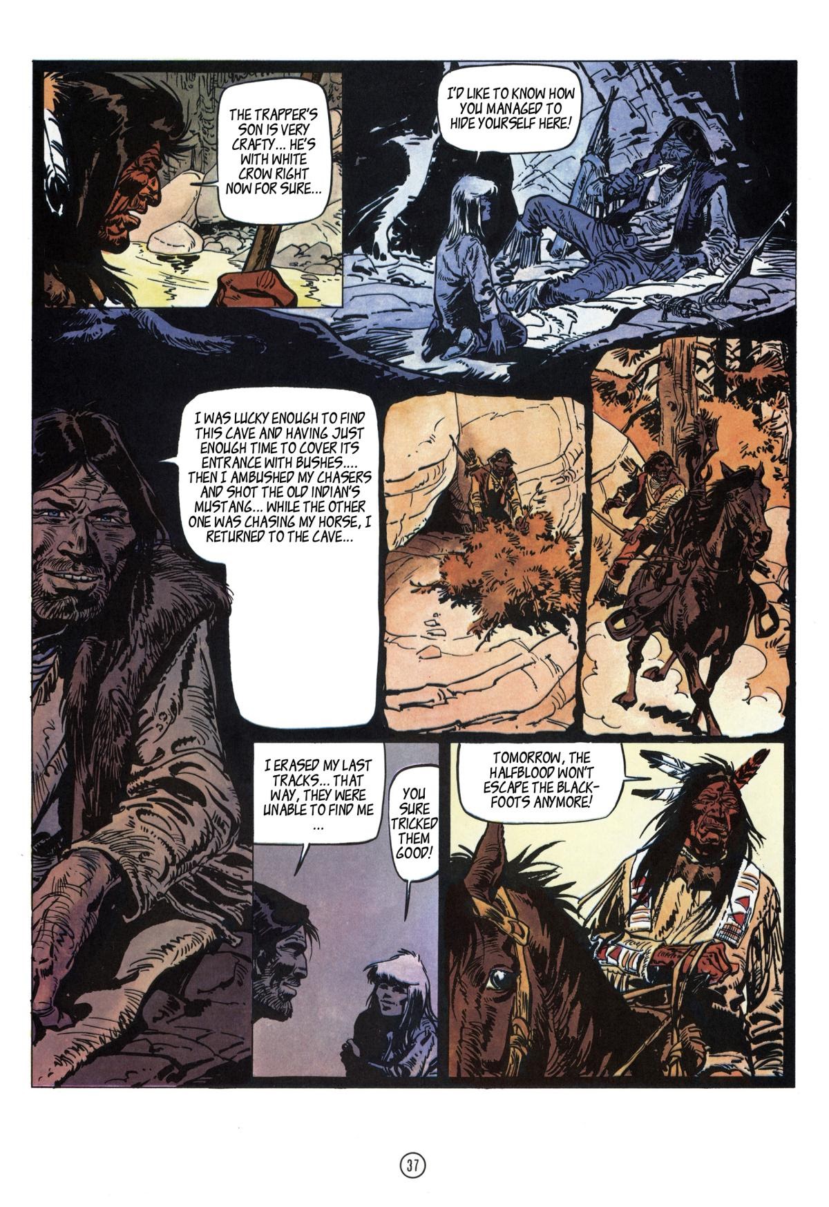 Read online Buddy Longway comic -  Issue #5 - 37