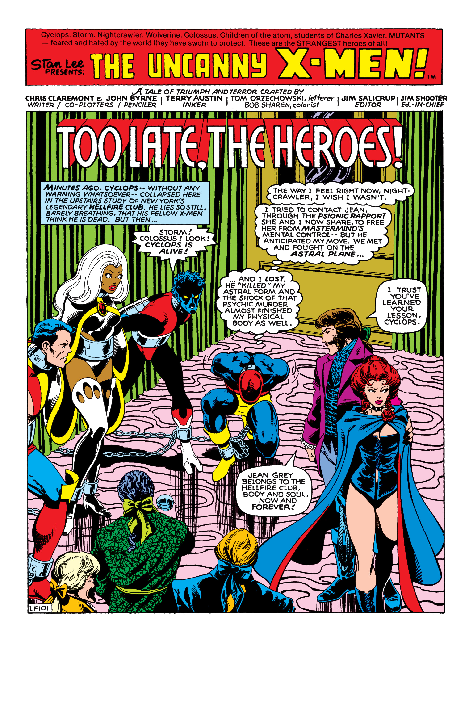 Read online X-Men Epic Collection: The Fate of the Phoenix comic -  Issue # TPB (Part 1) - 95