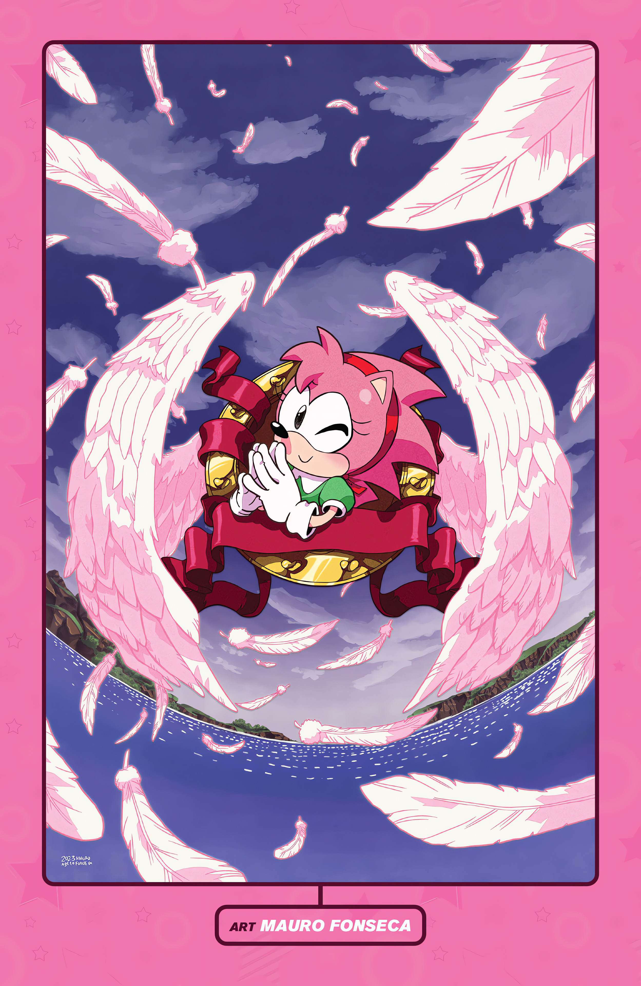 Read online Sonic the Hedgehog: Amy's 30th Anniversary Special comic -  Issue # Full - 34