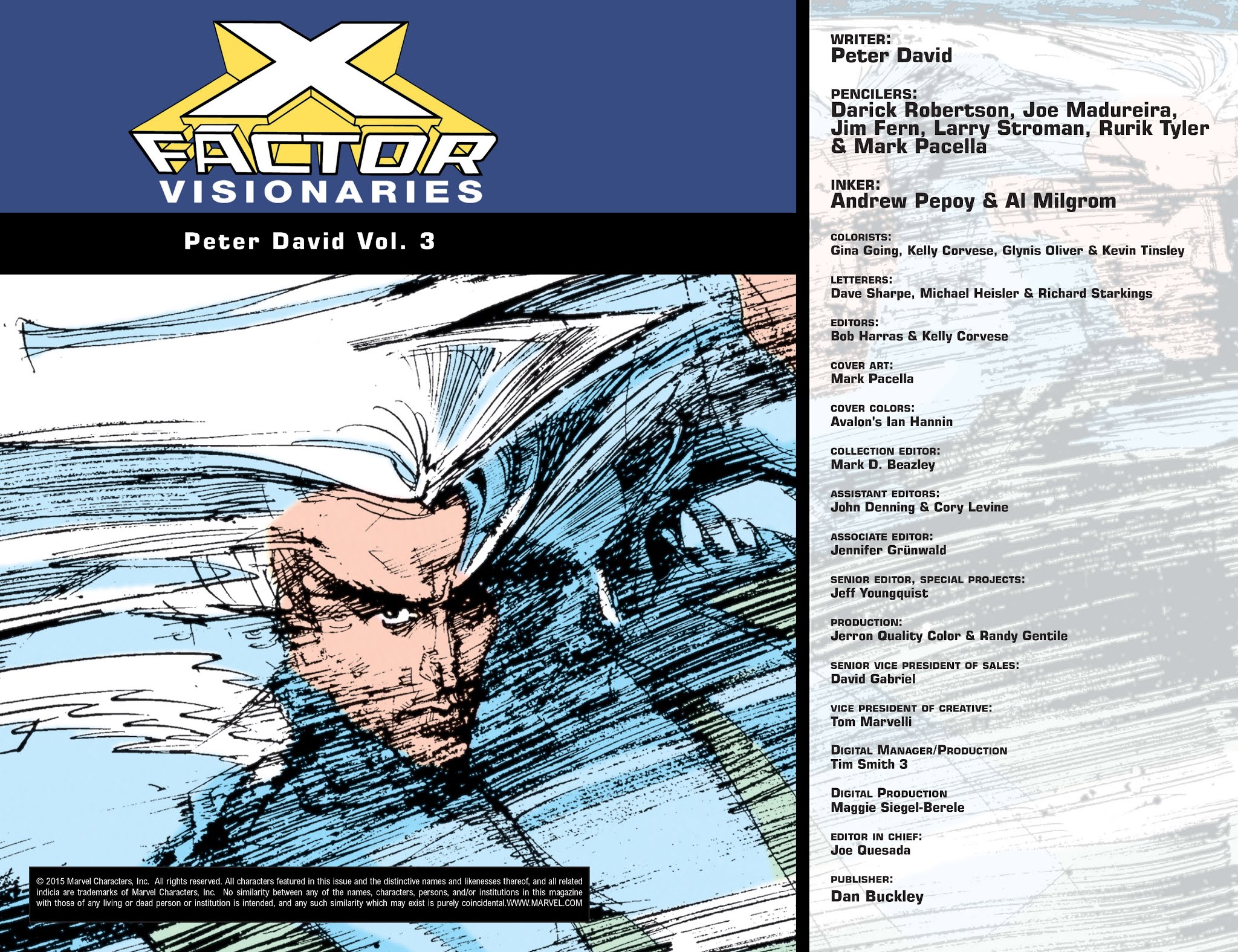 Read online X-Factor Visionaries: Peter David comic -  Issue # TPB 3 (Part 1) - 3