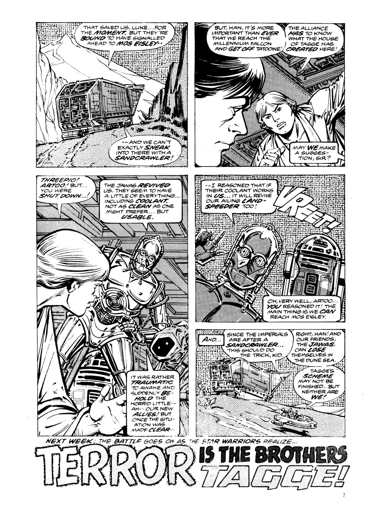 Read online Star Wars Weekly comic -  Issue #78 - 7