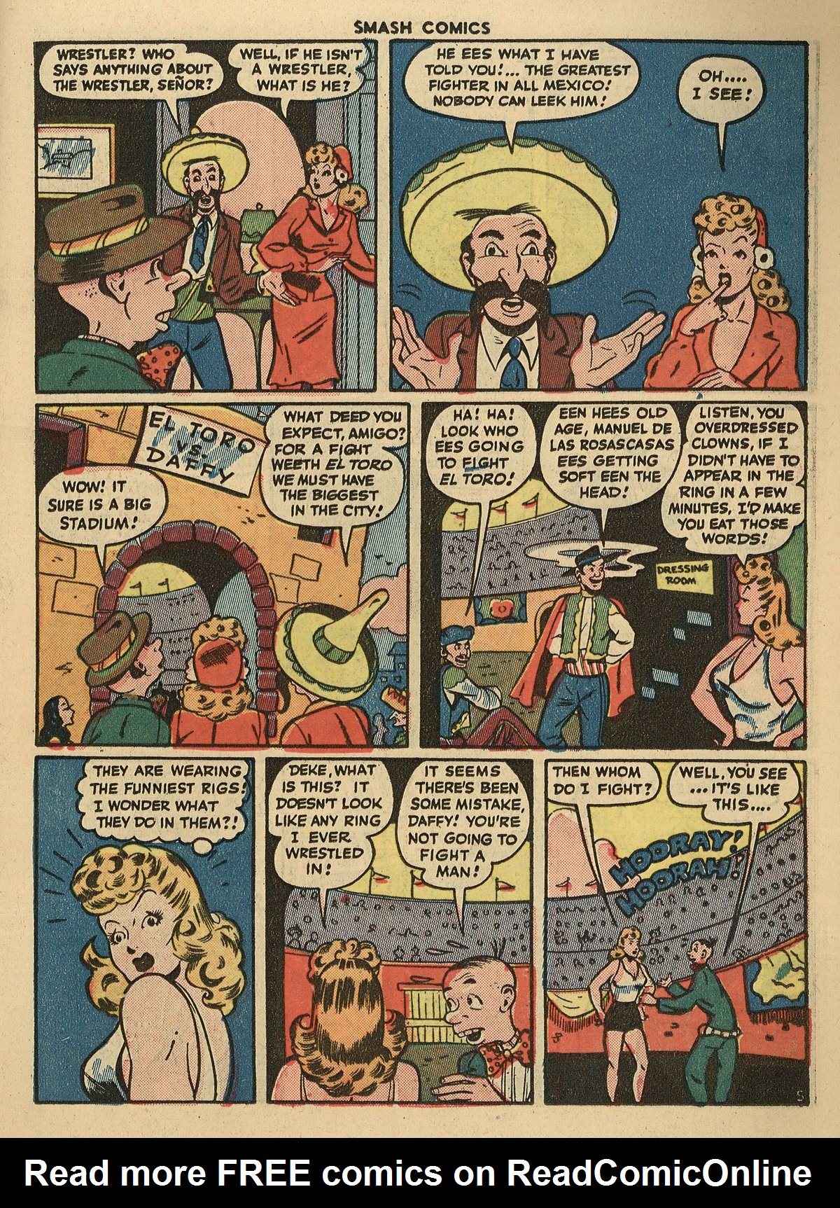 Read online Smash Comics comic -  Issue #60 - 19