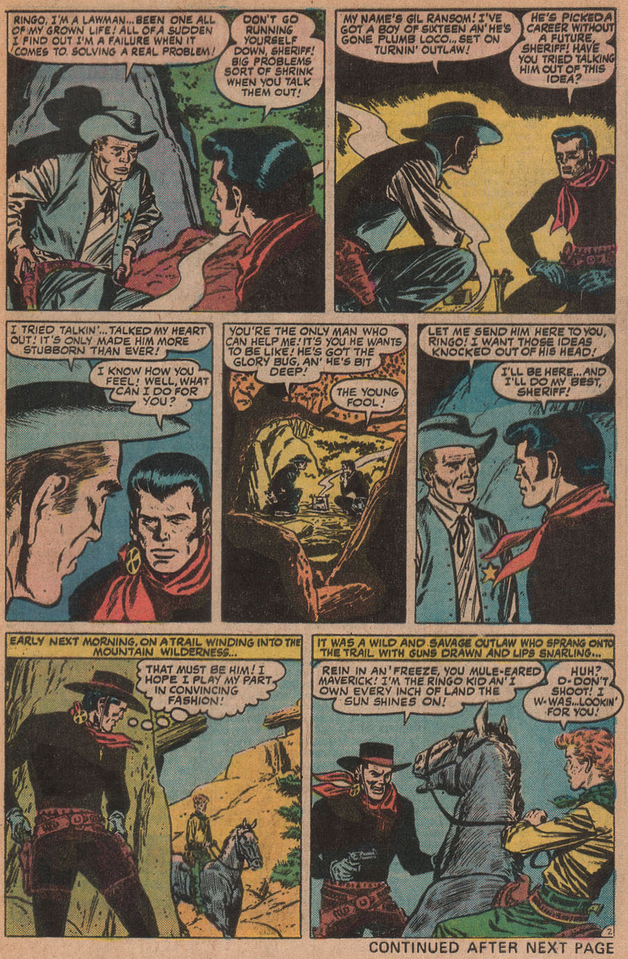 Read online Ringo Kid (1970) comic -  Issue #24 - 29