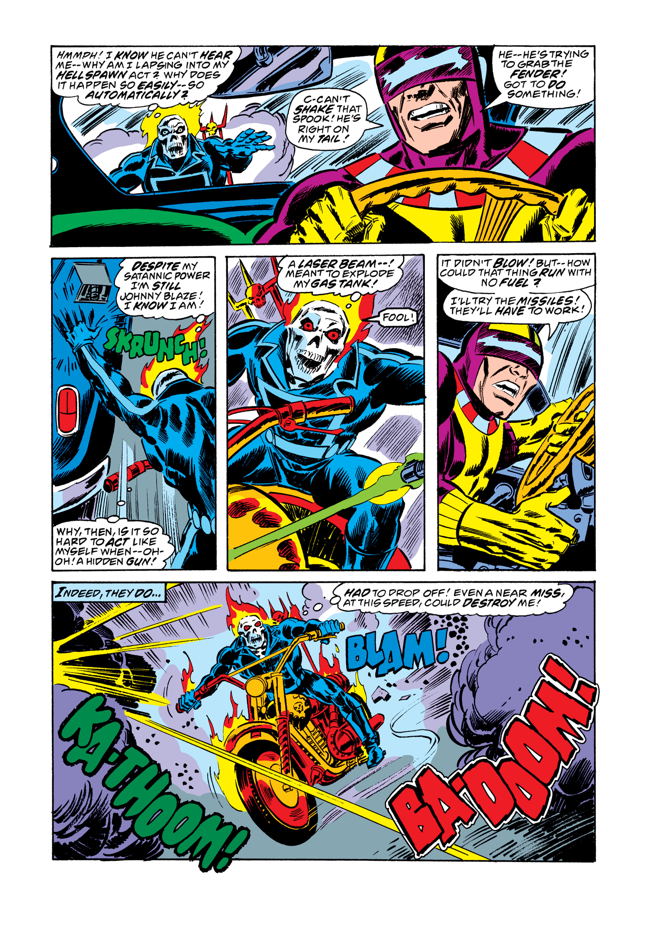 Read online Marvel Masterworks: Ghost Rider comic -  Issue # TPB 3 (Part 1) - 94