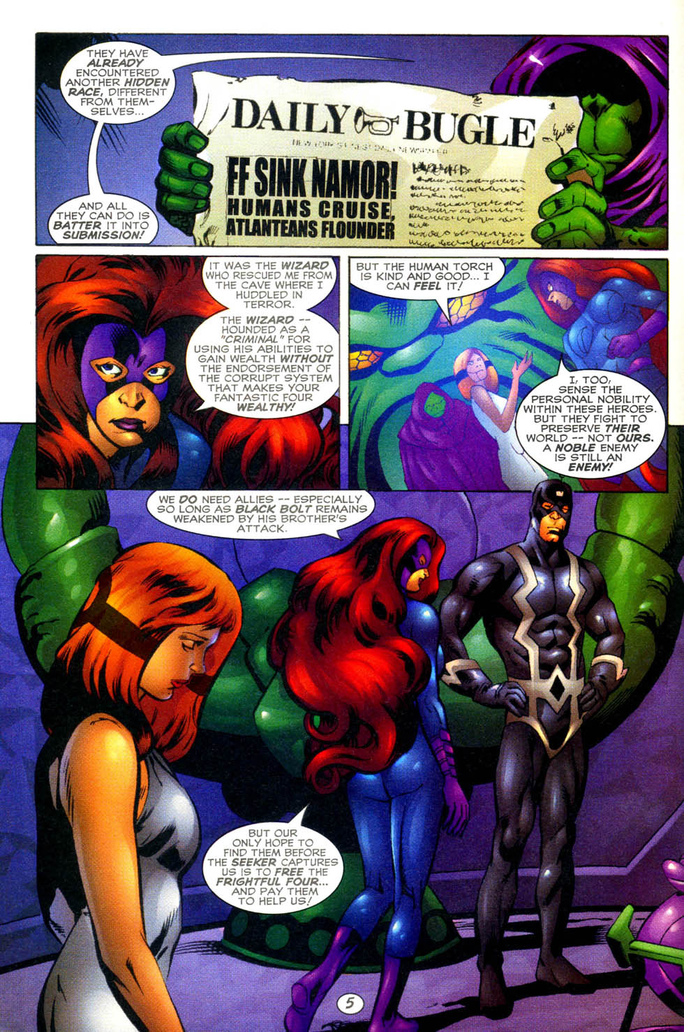 Read online Fantastic Four: Fireworks comic -  Issue #2 - 6