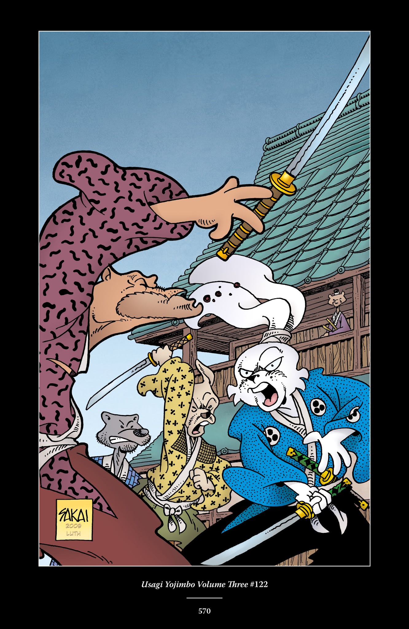 Read online The Usagi Yojimbo Saga comic -  Issue # TPB 7 - 561