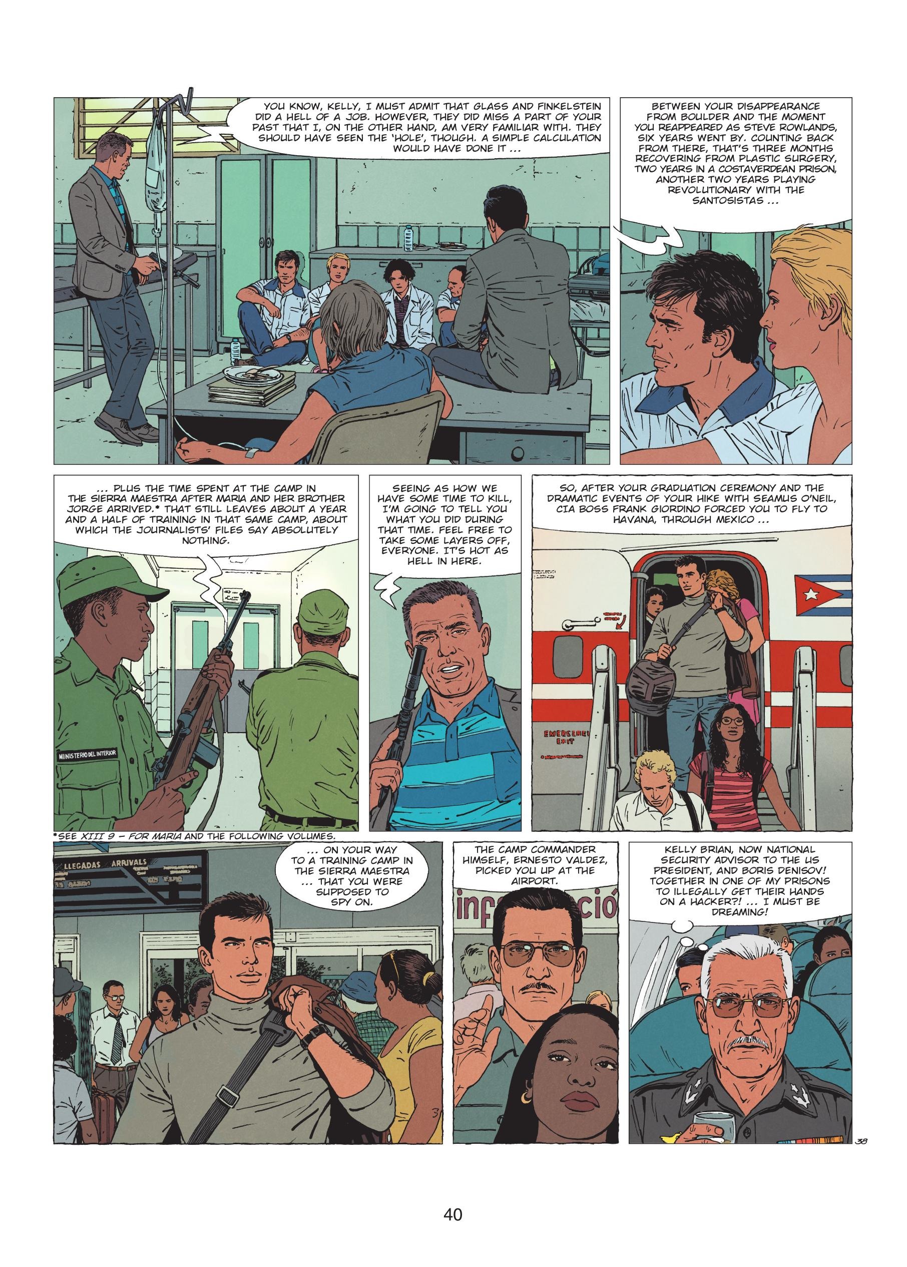 Read online XIII comic -  Issue #26 - 42