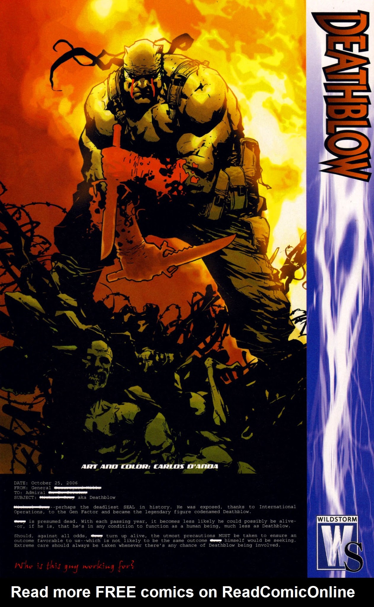 Read online Worldstorm comic -  Issue #1 - 14