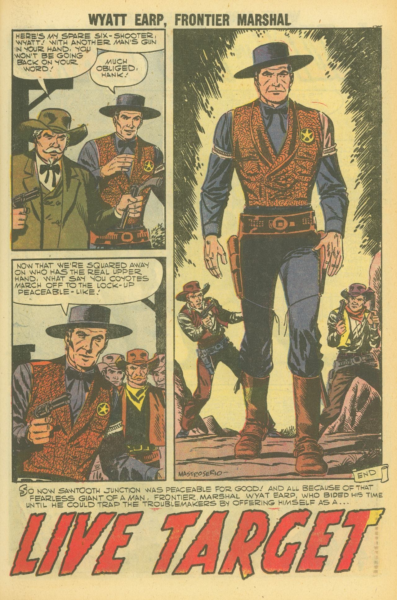Read online Wyatt Earp Frontier Marshal comic -  Issue #20 - 37