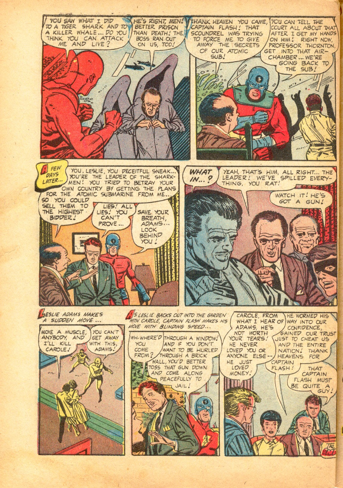 Read online Captain Flash comic -  Issue #3 - 32