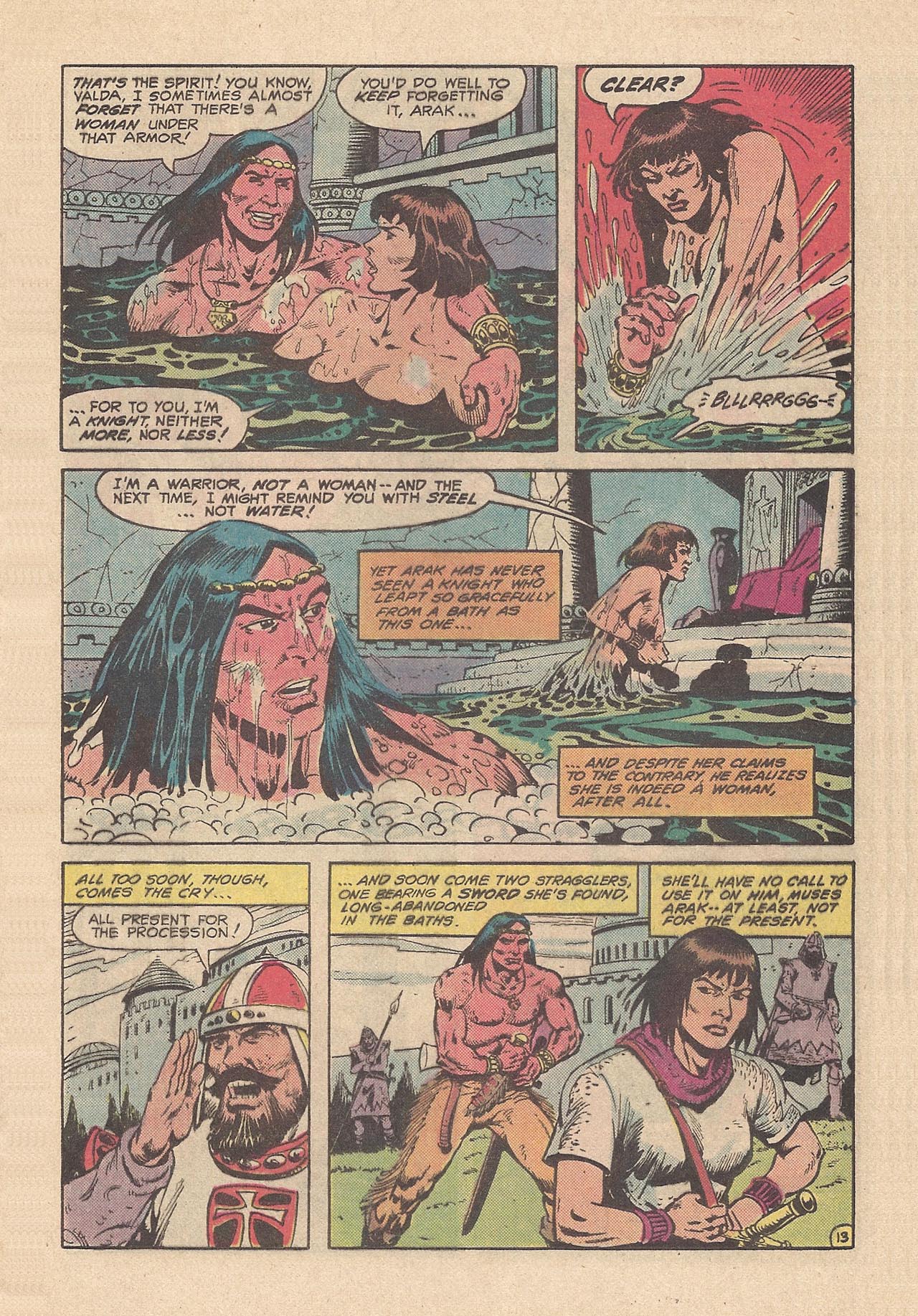 Read online Arak Son of Thunder comic -  Issue #7 - 17