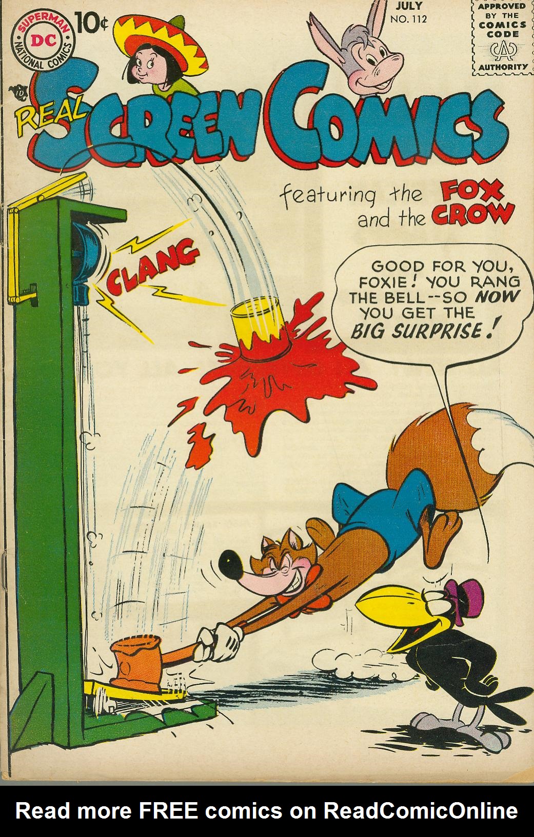 Read online Real Screen Comics comic -  Issue #112 - 1