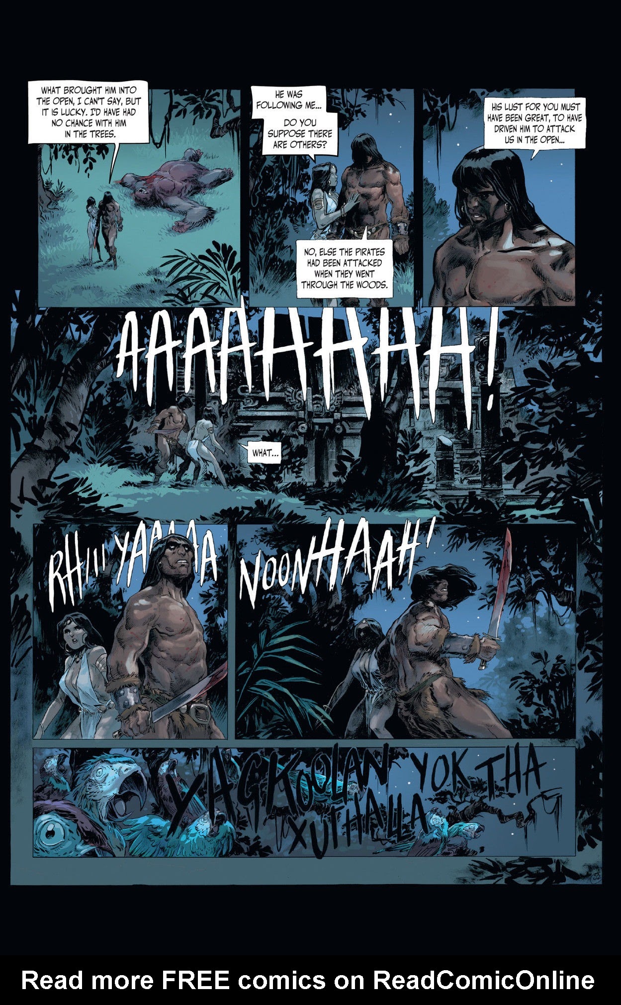 Read online The Cimmerian comic -  Issue # TPB 3 - 57