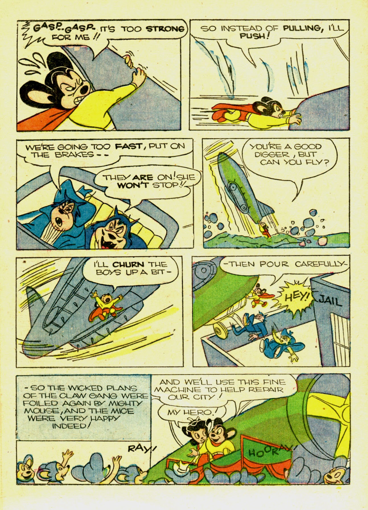 Read online Paul Terry's Mighty Mouse Comics comic -  Issue #36 - 17
