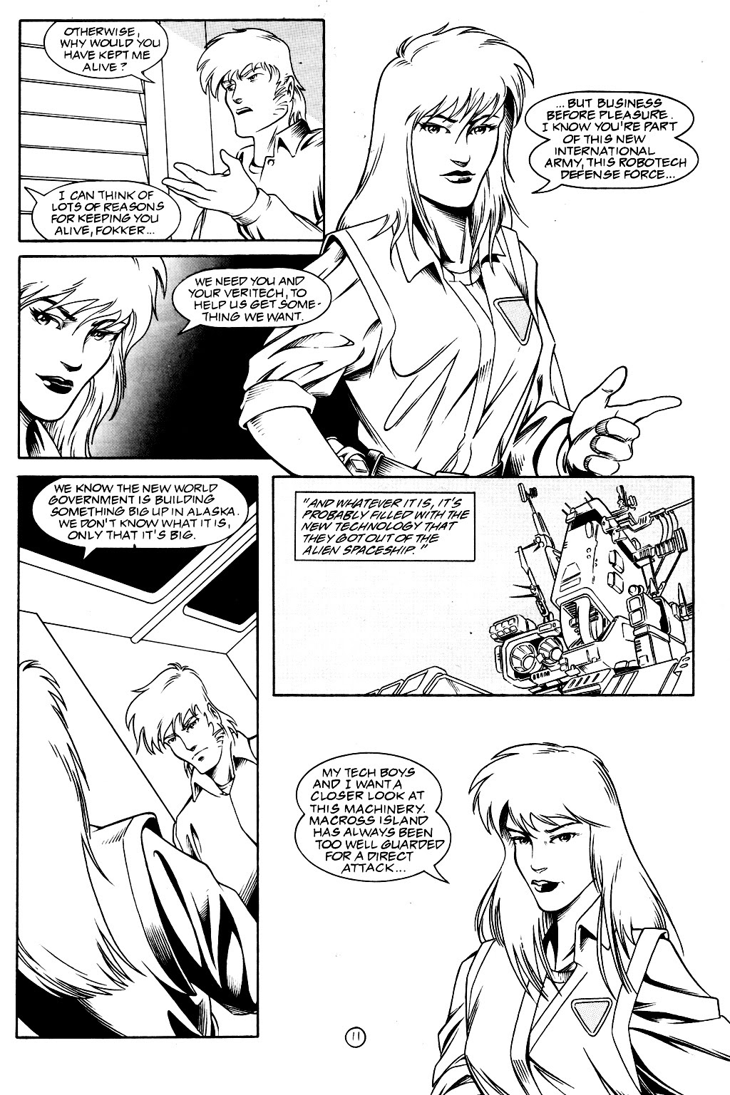 Read online Robotech: Return to Macross comic -  Issue #10 - 13