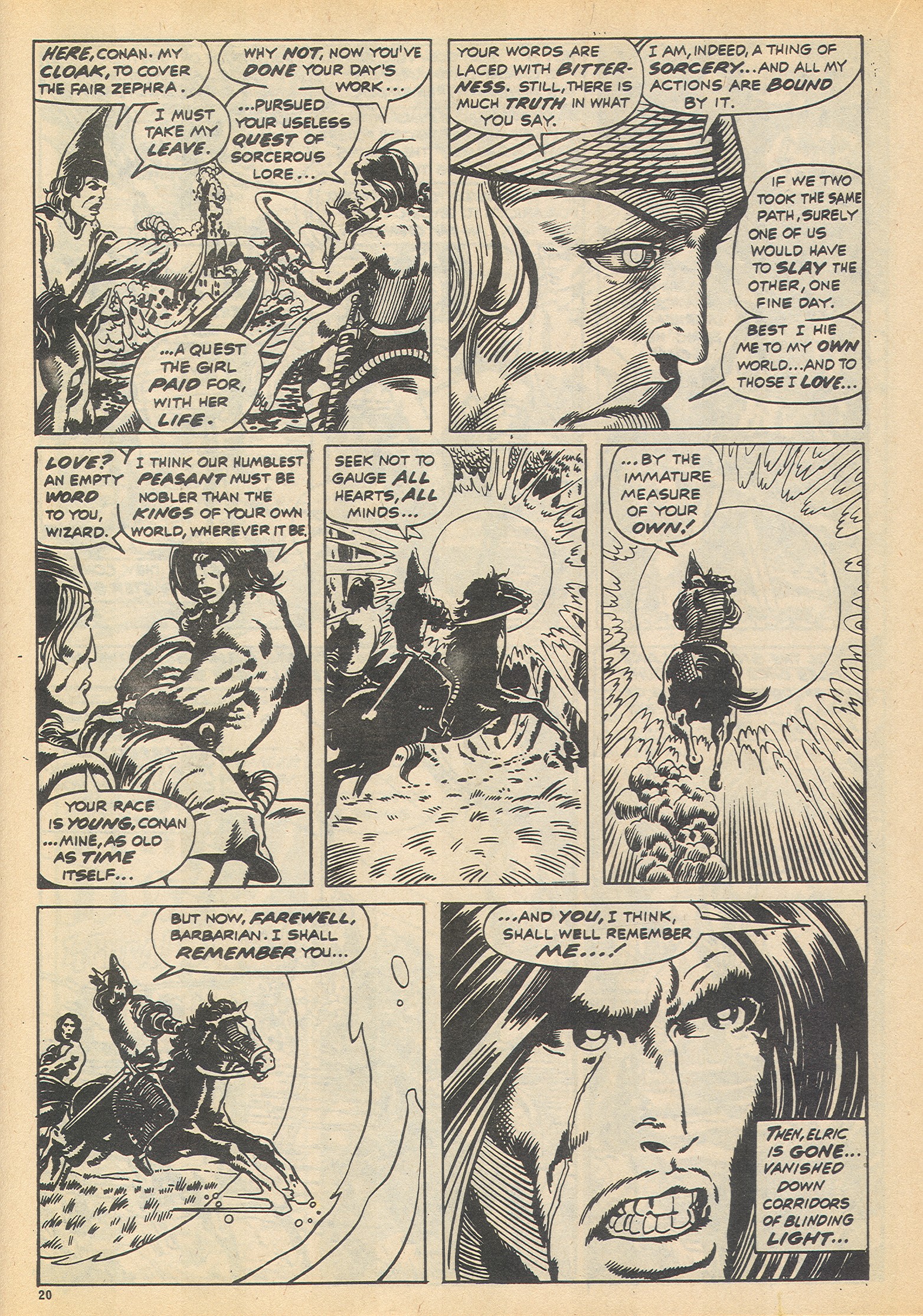 Read online The Savage Sword of Conan (1975) comic -  Issue #16 - 20