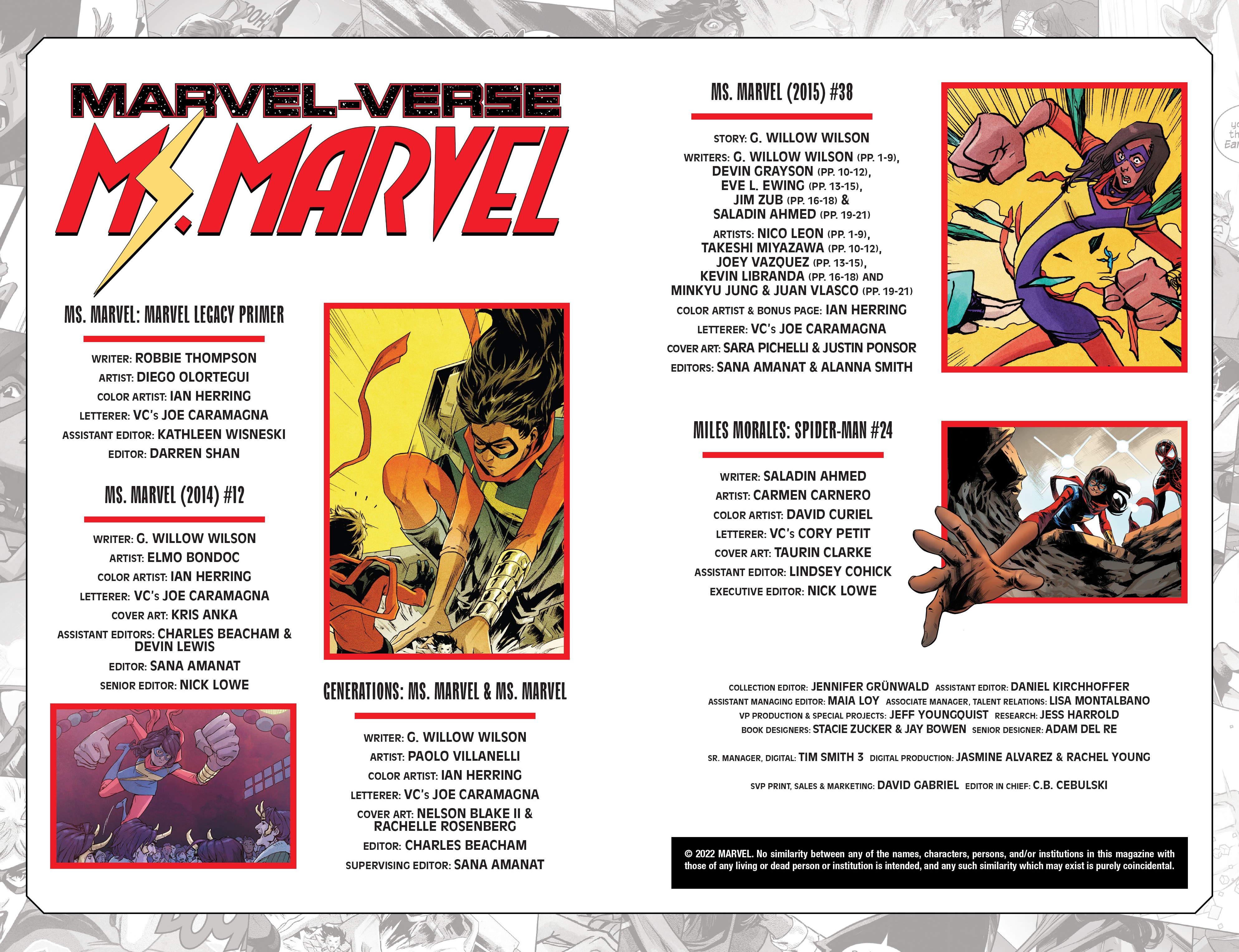 Read online Marvel-Verse: Ms. Marvel comic -  Issue # TPB - 3