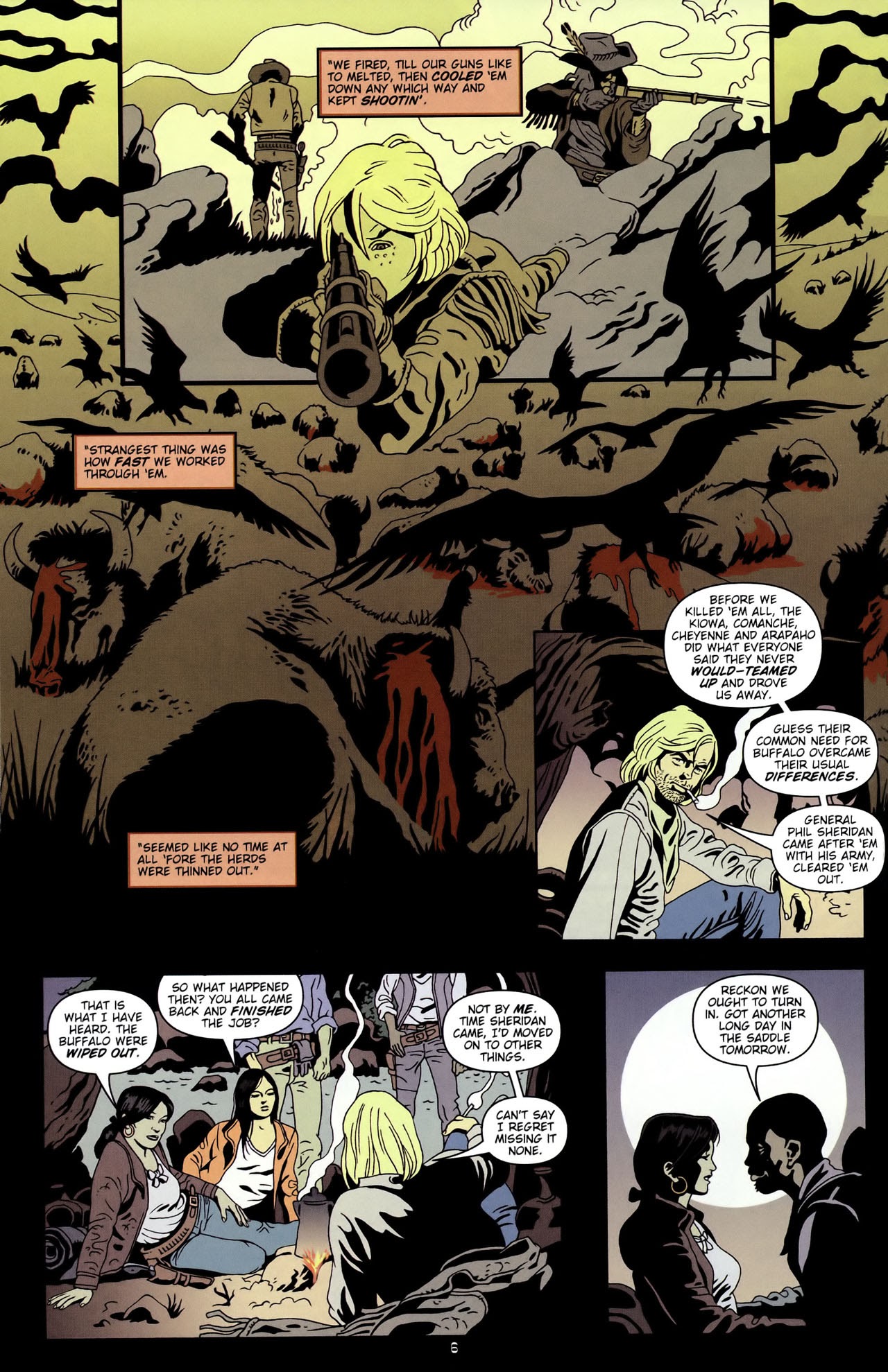 Read online Desperadoes: Buffalo Dreams comic -  Issue #2 - 8