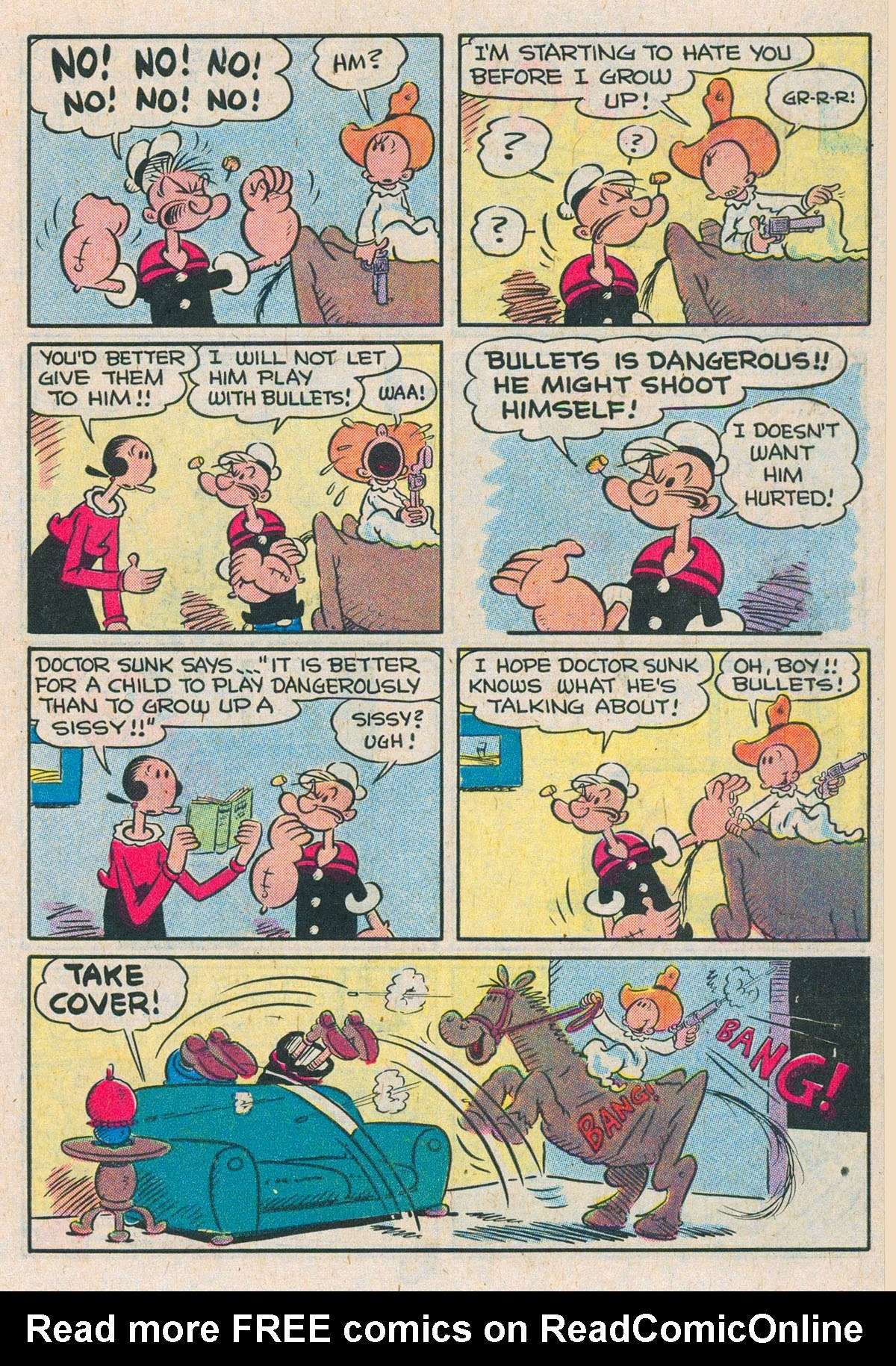 Read online Popeye (1948) comic -  Issue #169 - 27