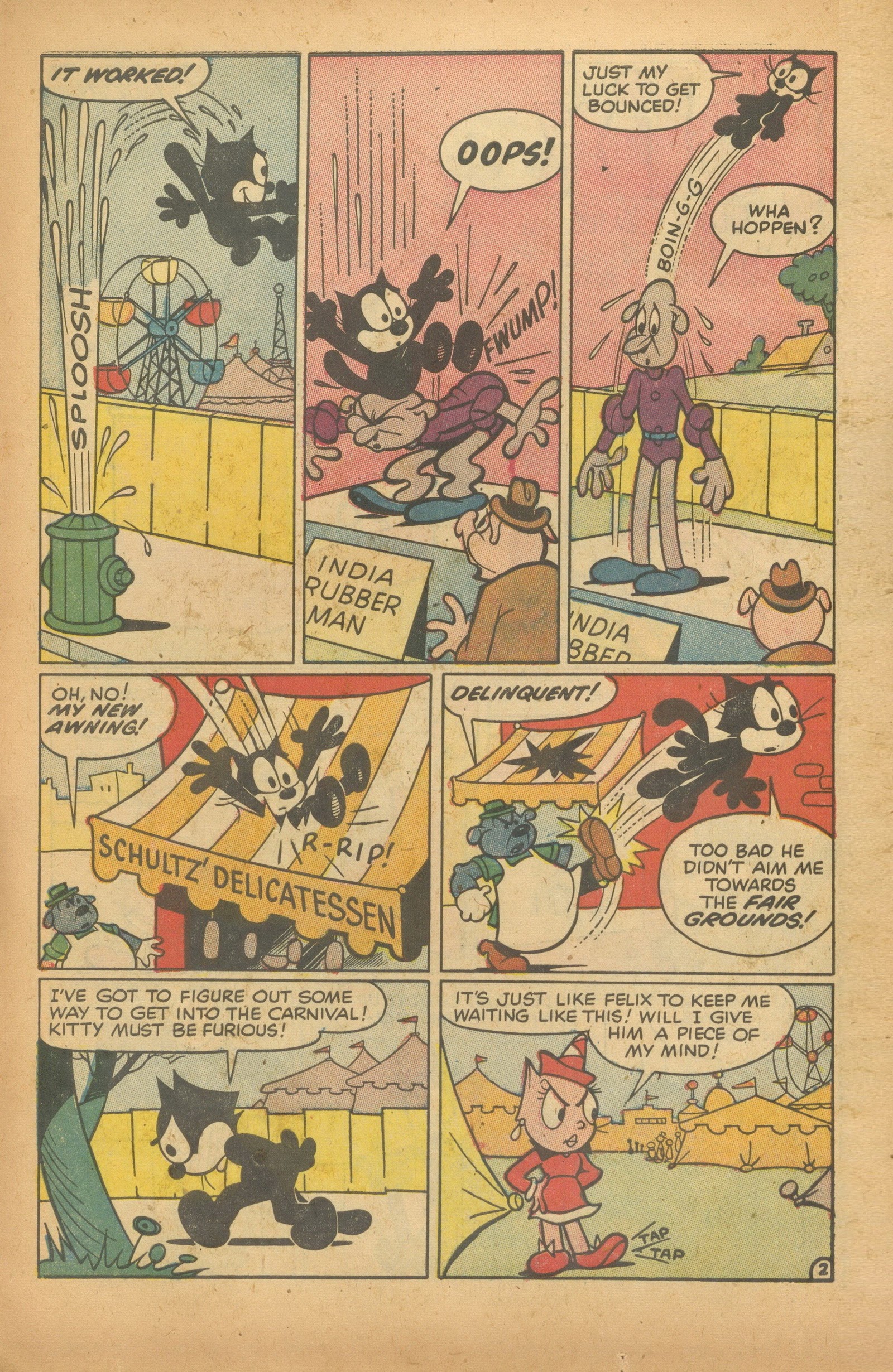 Read online Felix the Cat (1955) comic -  Issue #68 - 6