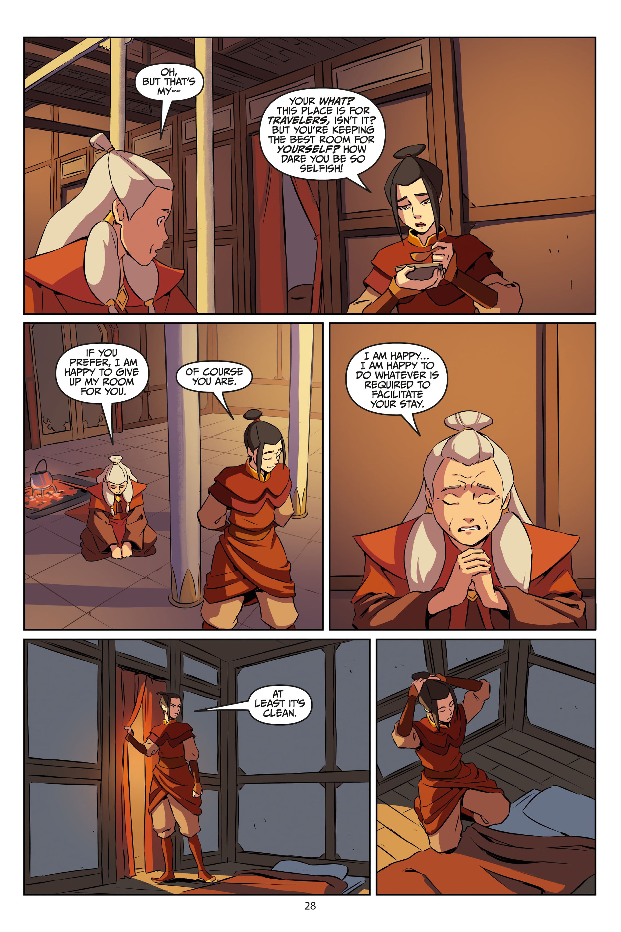 Read online Avatar: The Last Airbender - Azula in the Spirit Temple comic -  Issue # TPB - 29