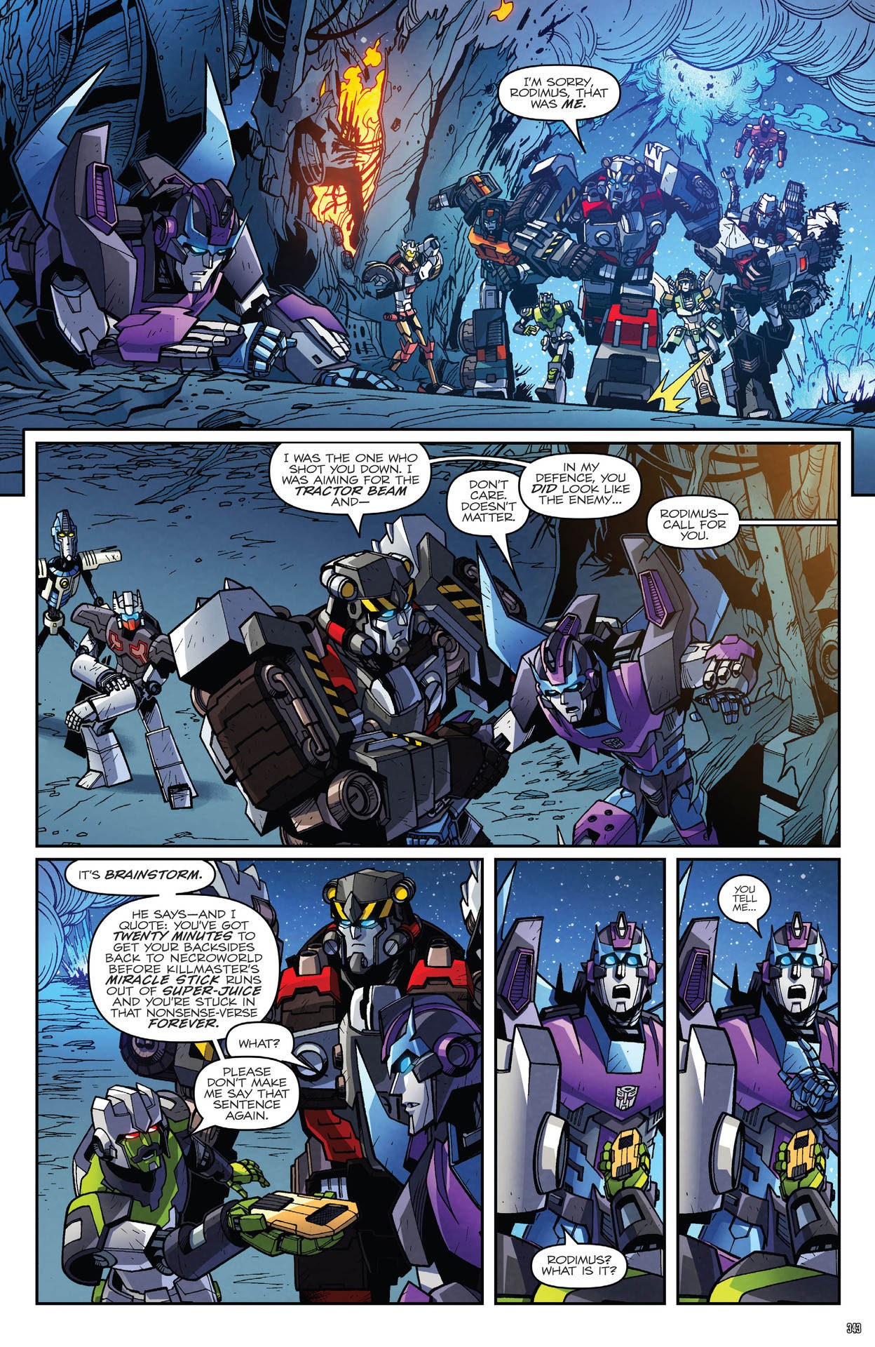 Read online Transformers: The IDW Collection Phase Three comic -  Issue # TPB 2 (Part 4) - 44