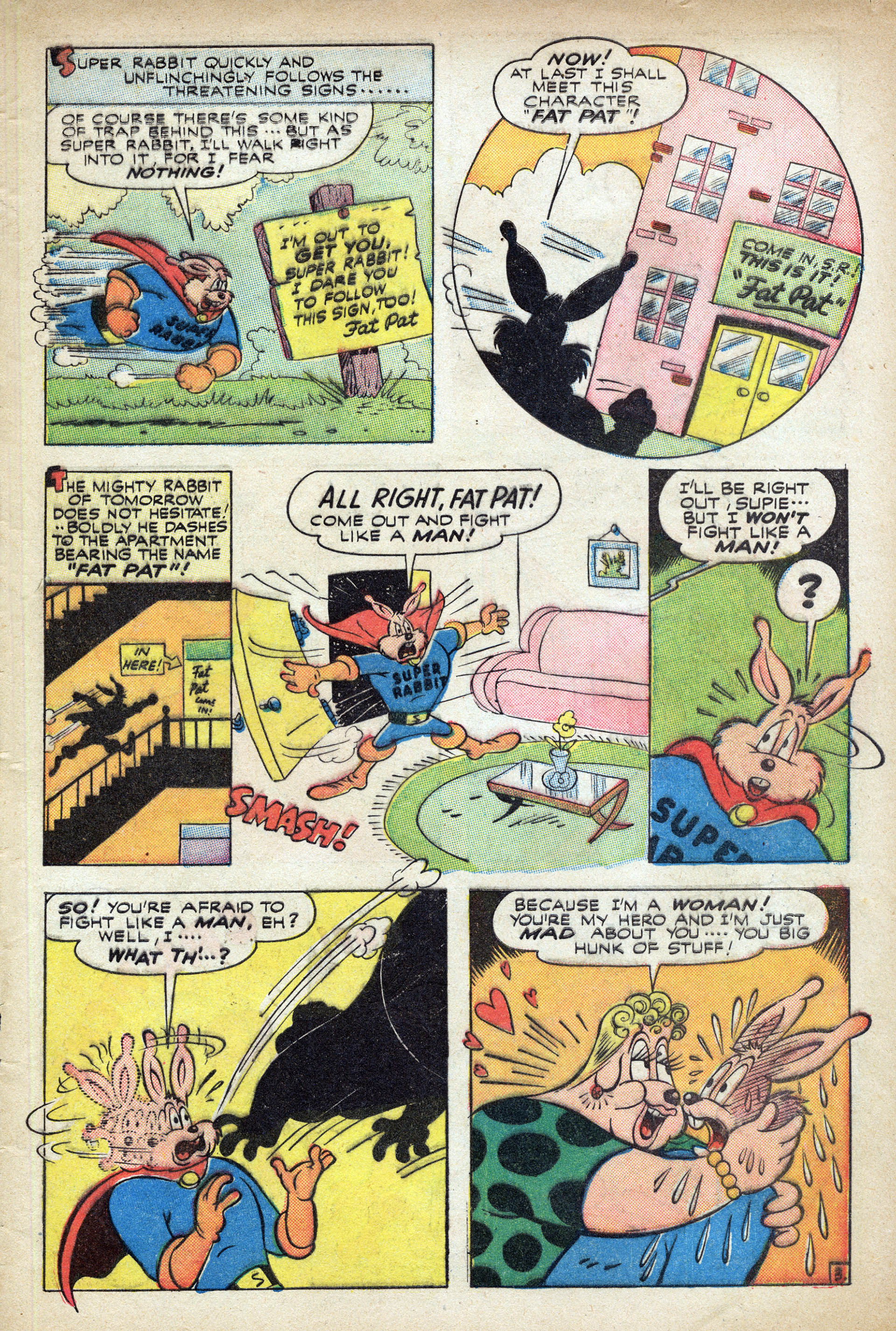 Read online Super Rabbit comic -  Issue #10 - 5