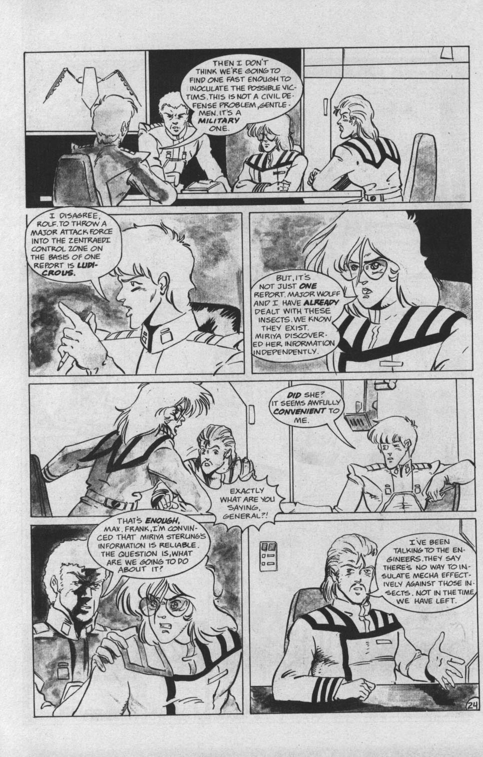Read online Robotech II: The Sentinels - The Malcontent Uprisings comic -  Issue #10 - 26