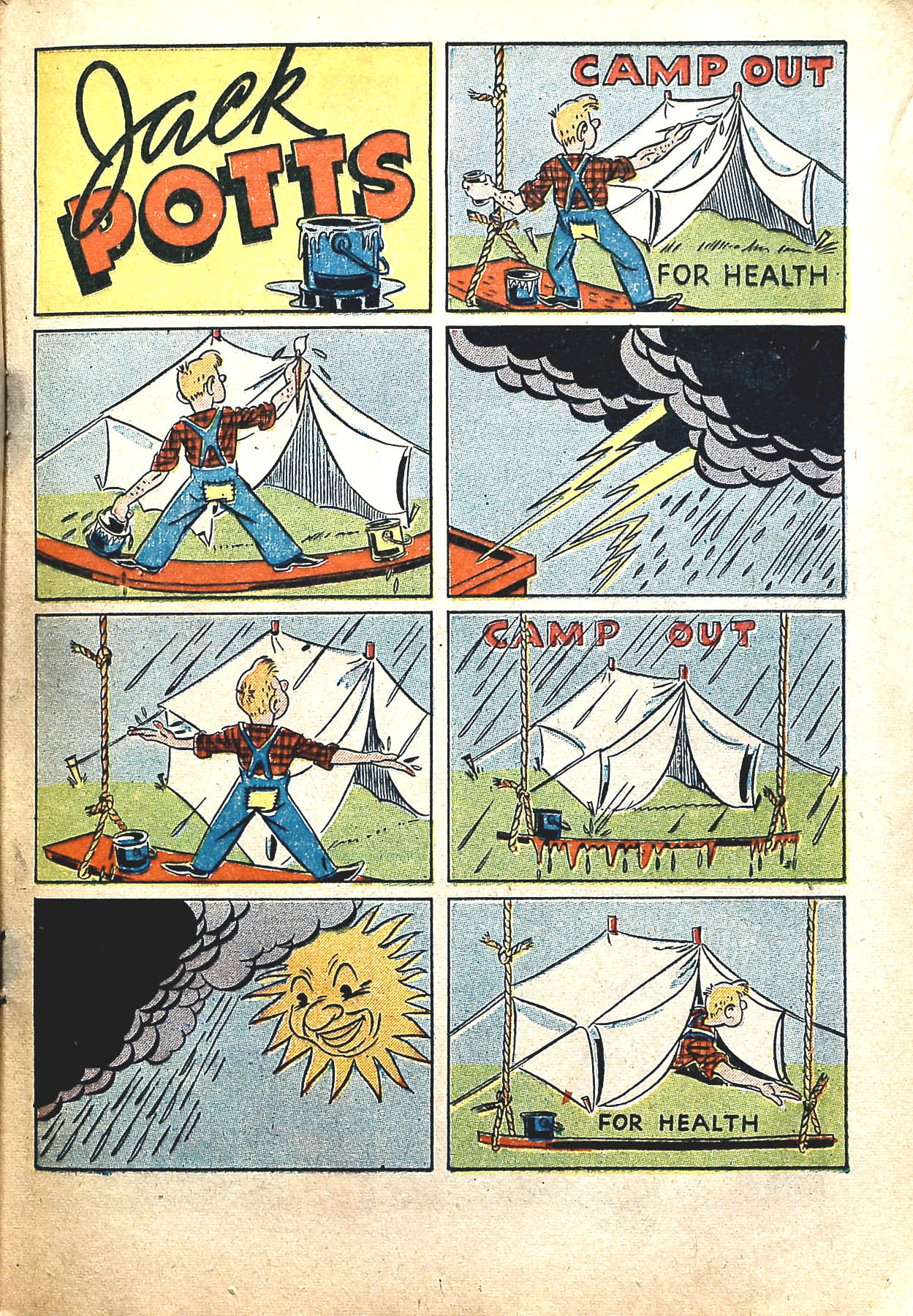 Read online Captain Battle Comics comic -  Issue #3 - 20