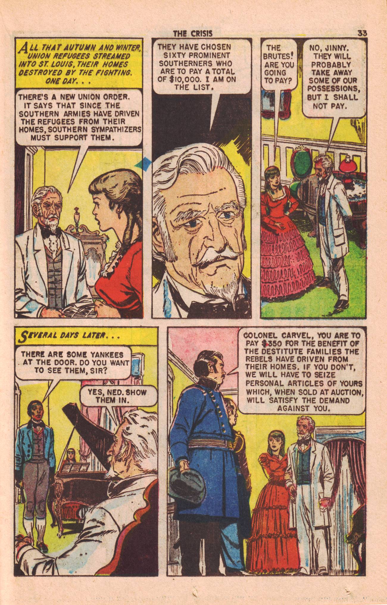 Read online Classics Illustrated comic -  Issue #145 - 35