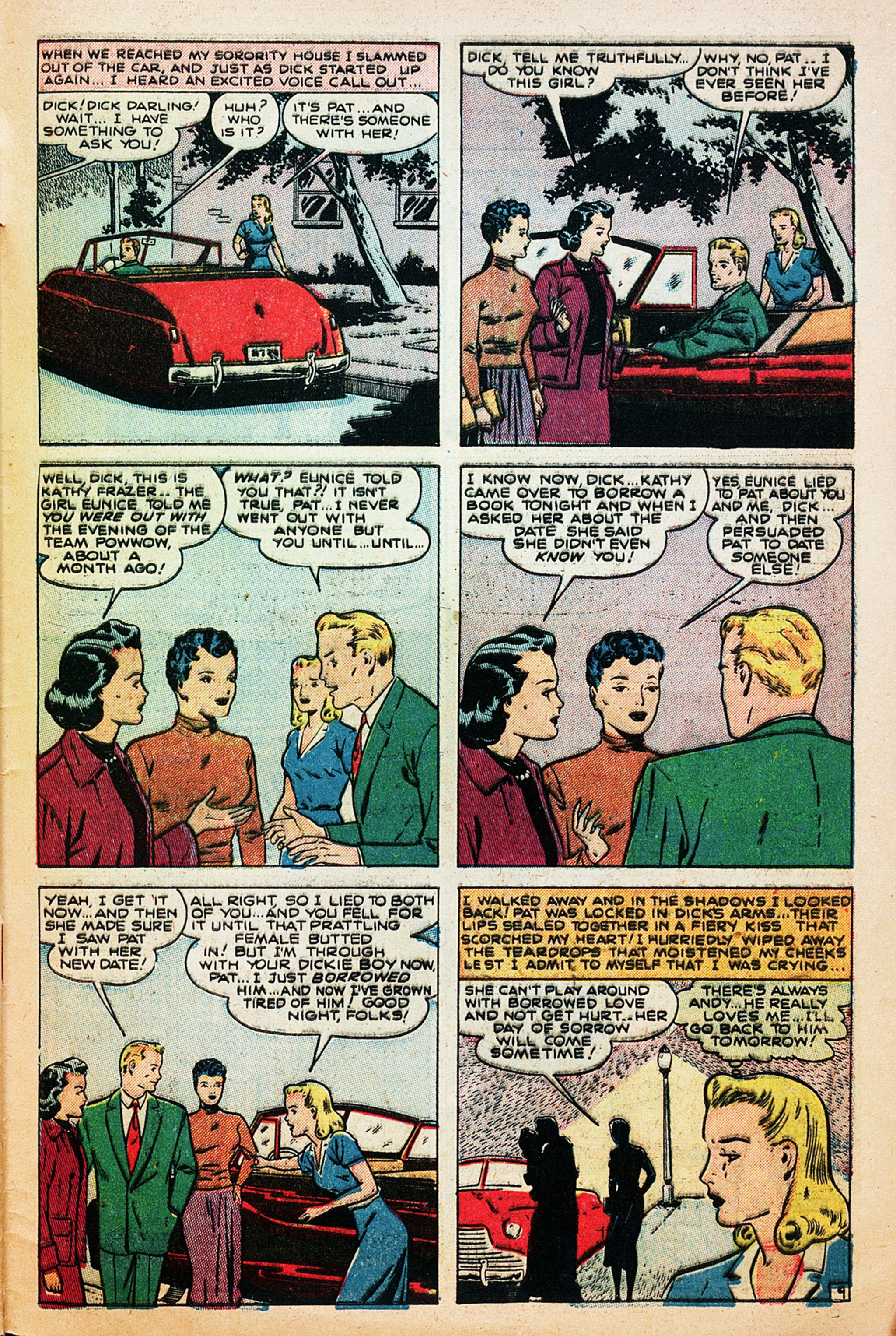 Read online Girl Comics (1949) comic -  Issue #4 - 47