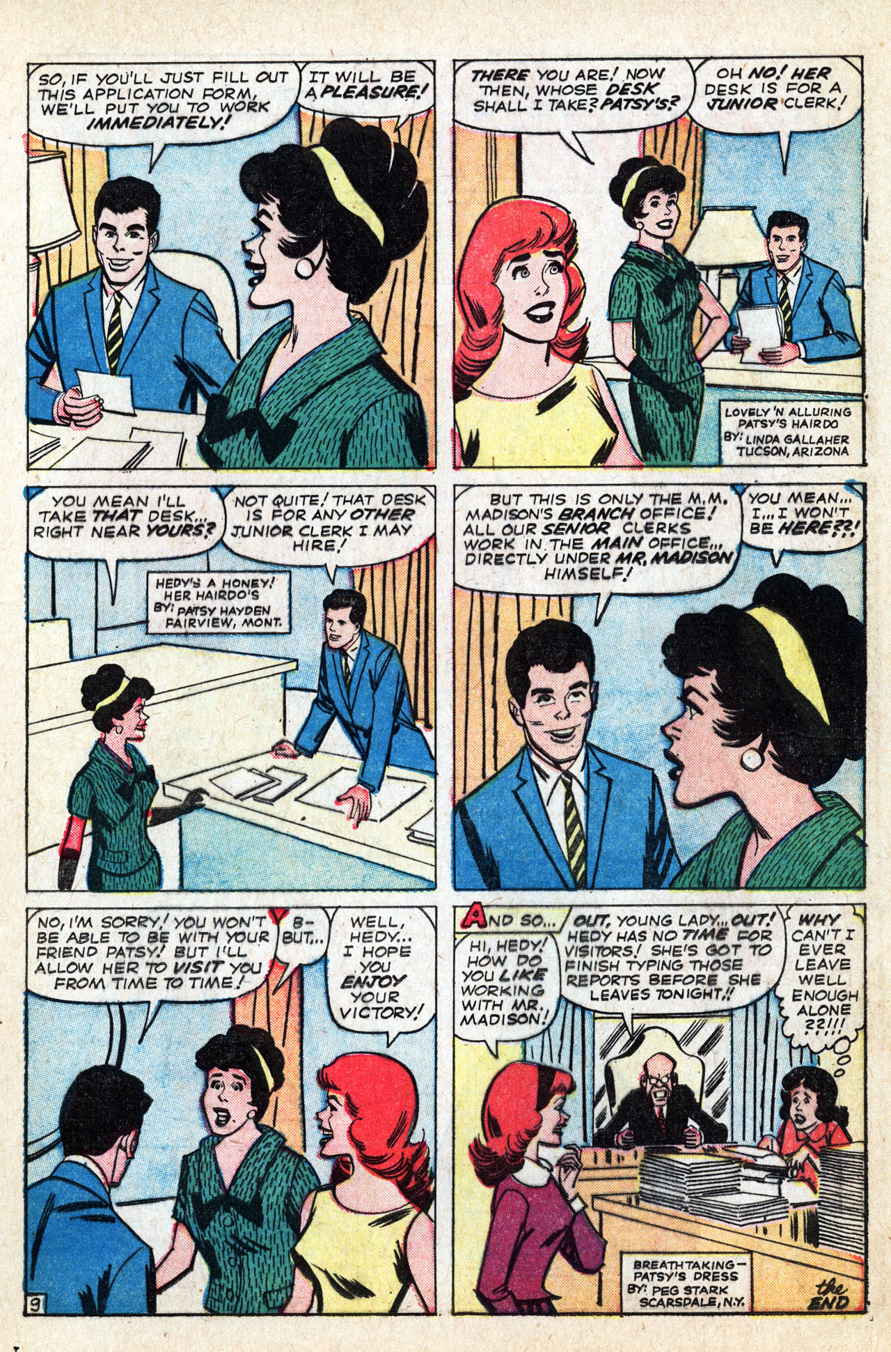 Read online Patsy Walker comic -  Issue #110 - 13