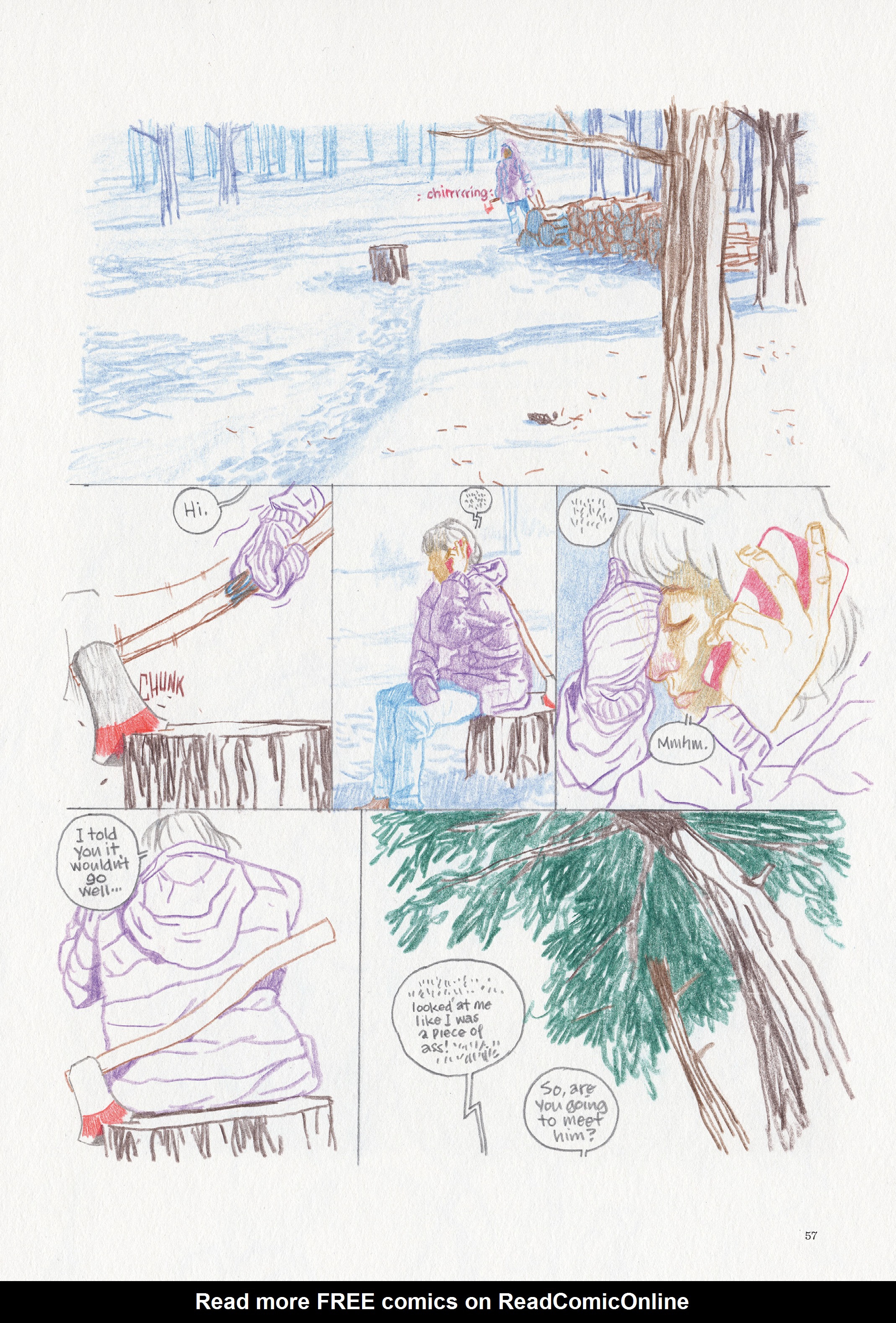 Read online Now: The New Comics Anthology comic -  Issue #7 - 57