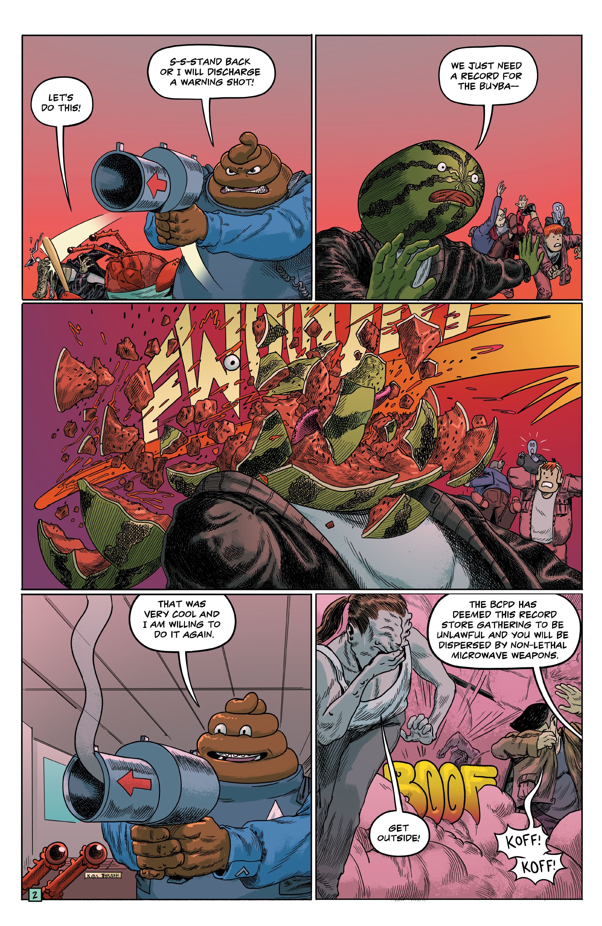 Read online Justice Warriors comic -  Issue #2 - 4
