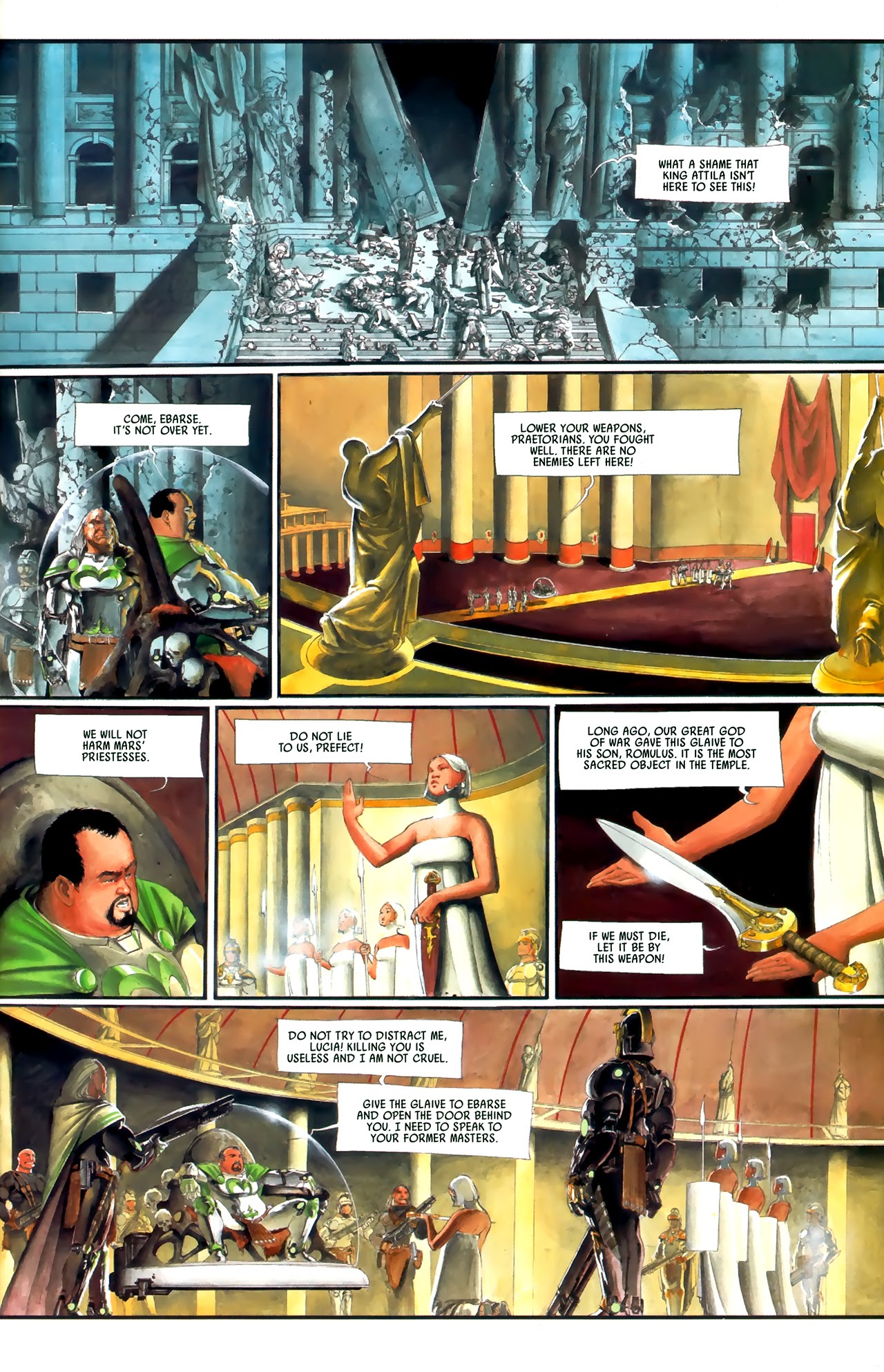 Read online Scourge Of The Gods: The Fall comic -  Issue #2 - 35